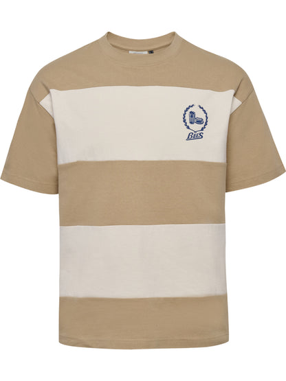 hmlLOOSE T-SHIRT S/S BEES STRIPE