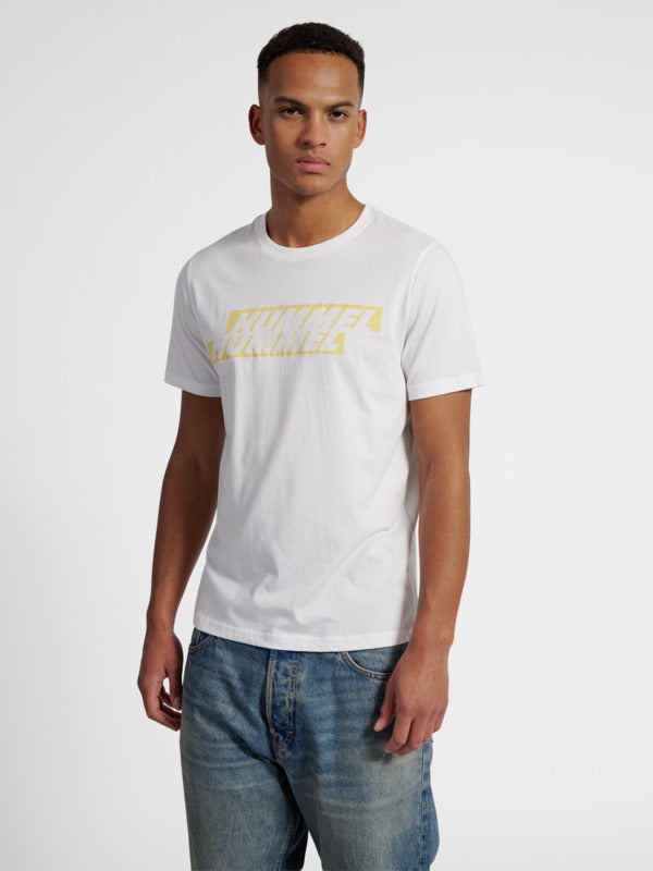 hmlGRAPHIC DISPLACED LOGO TEE