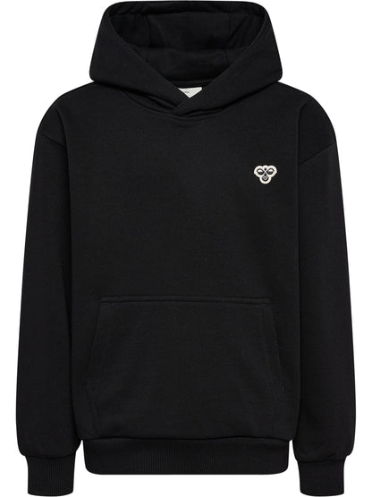 hmlJR LOOSE HOODIE BEE – BLACK