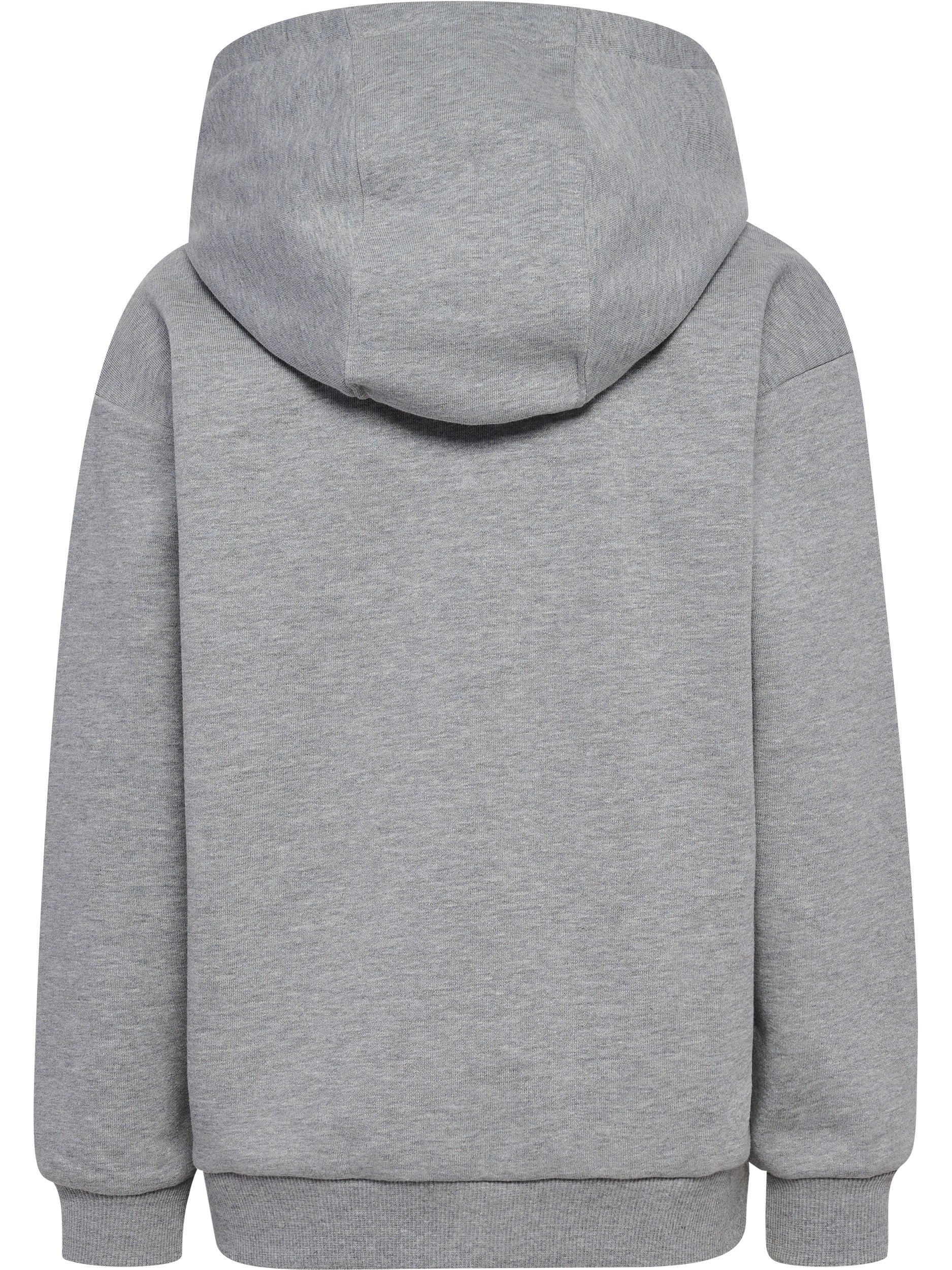 hmlJR LOOSE HOODIE BEE – GREY MELANGE