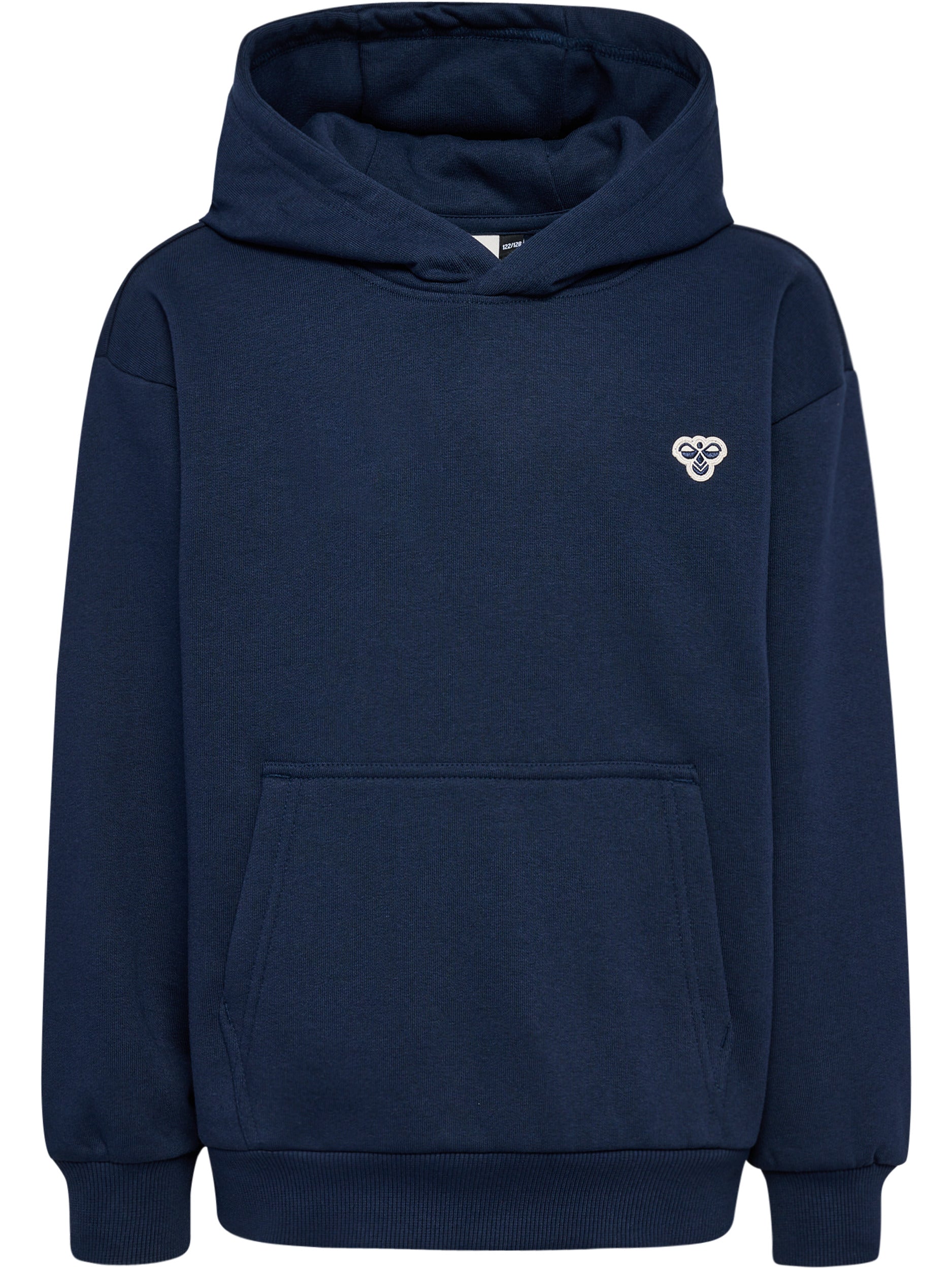 hmlJR LOOSE HOODIE BEE – DRESS BLUES