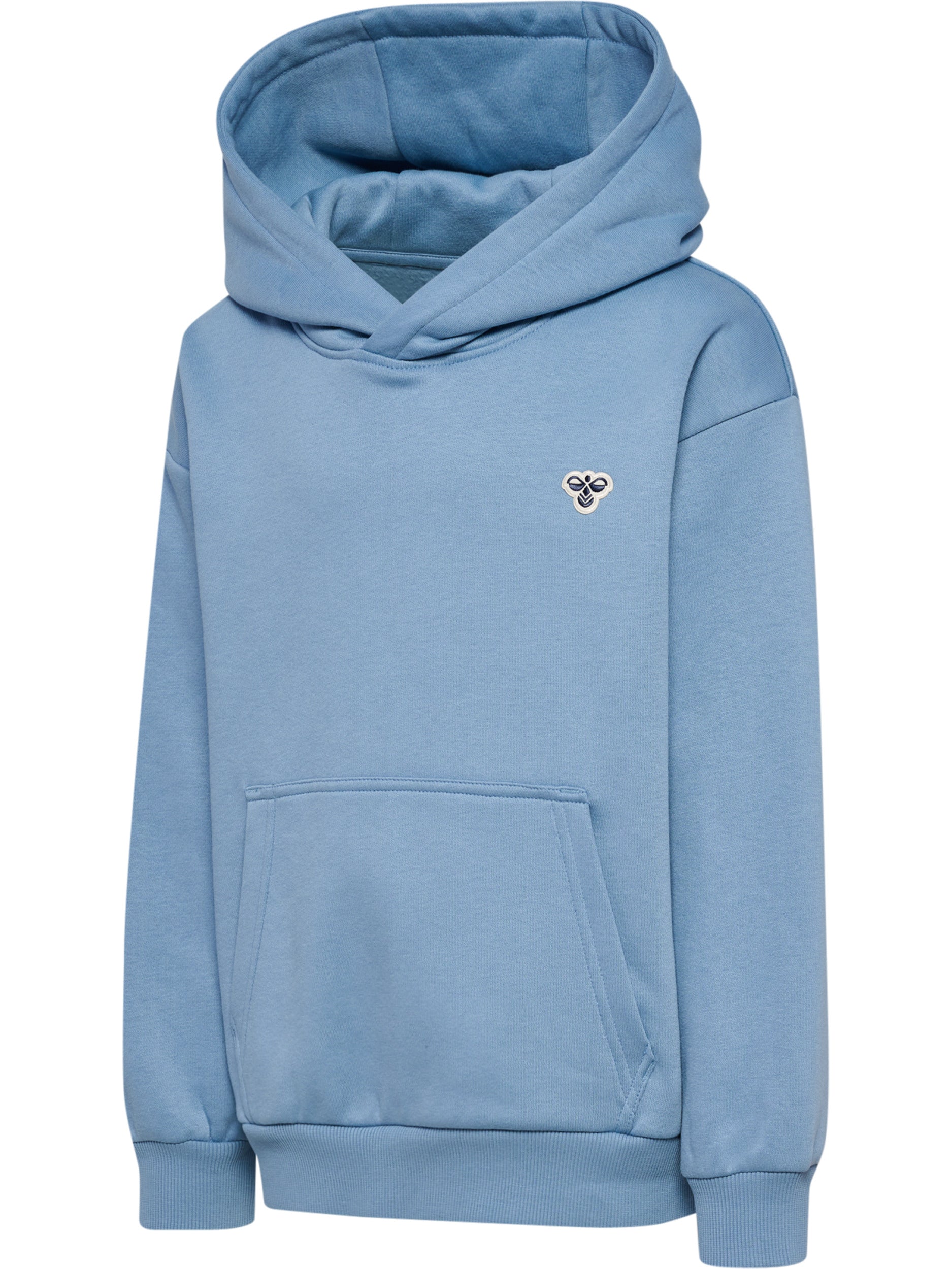 hmlJR LOOSE HOODIE BEE – FADED DENIM