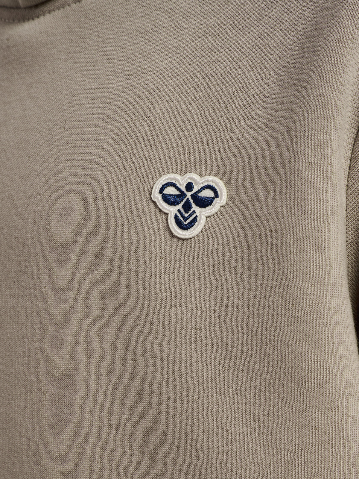hmlJR LOOSE HOODIE BEE – VINTAGE KHAKI