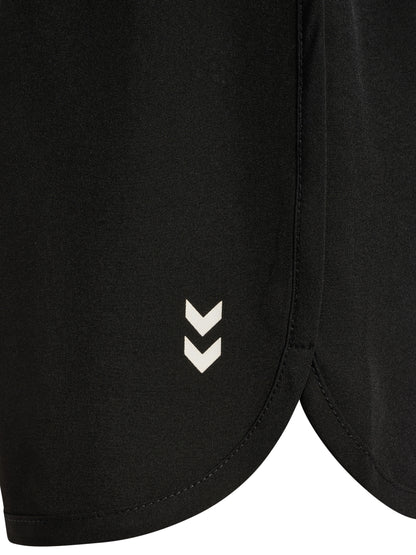 hmlTRAINING W CURVED SHORTS