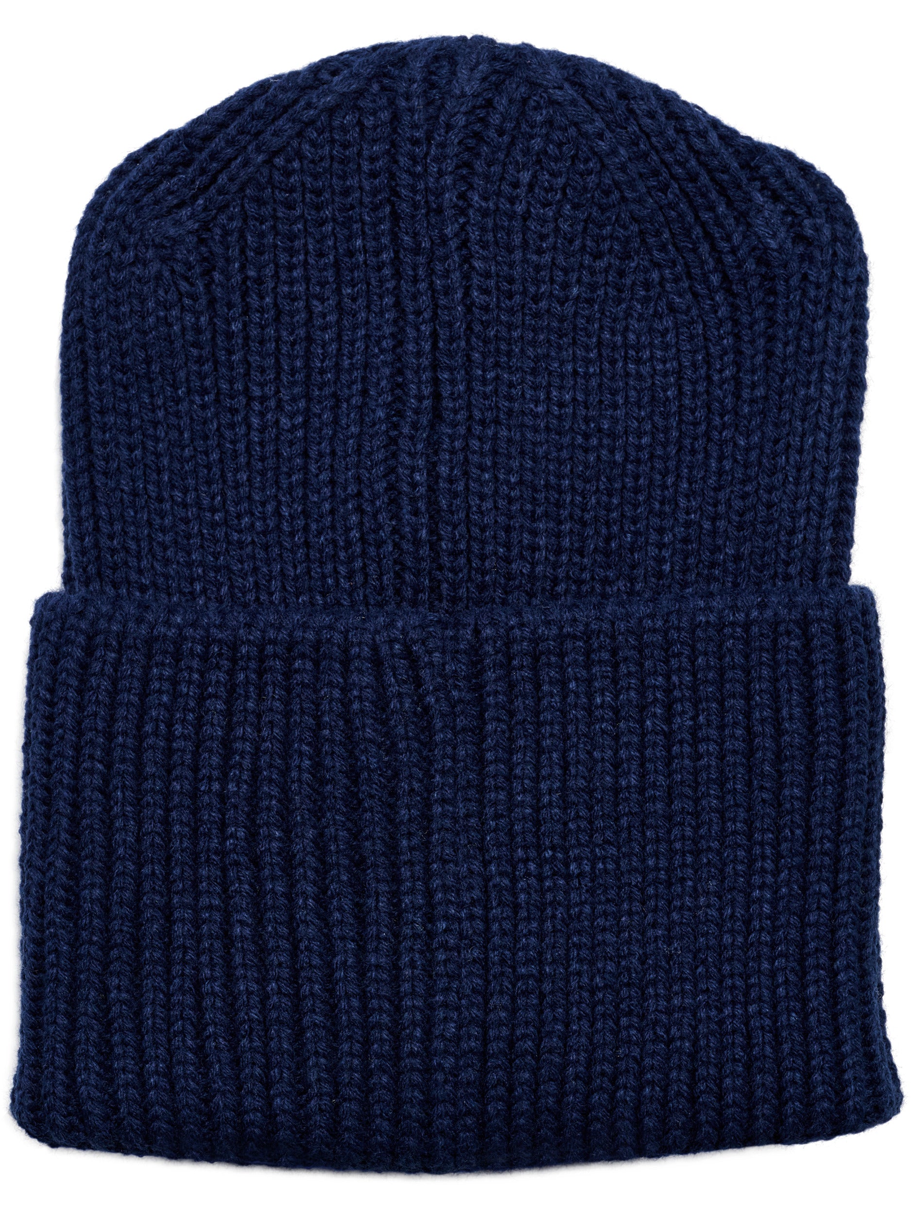 hmlJR HEAVY RIB KNIT BEANIE – DRESS BLUES