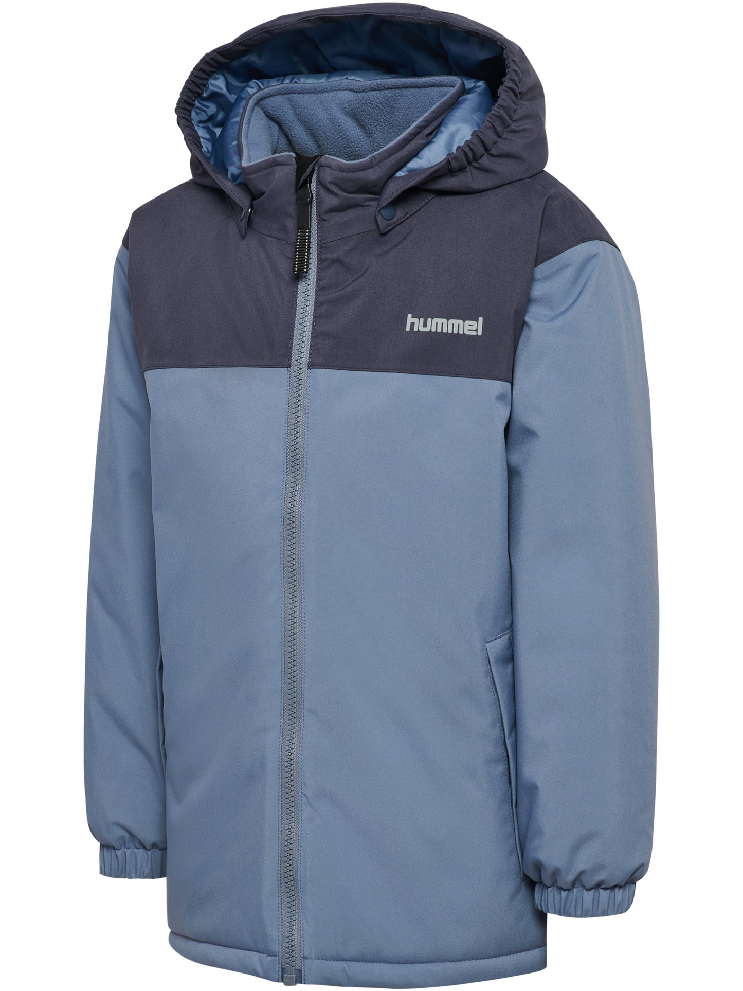 hmlJR BLOCK JACKET WP – FLINT STONE