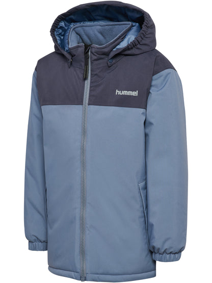 hmlJR BLOCK JACKET WP – FLINT STONE