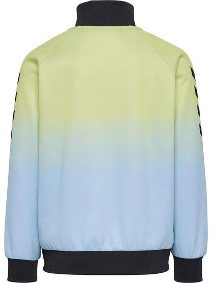 hmlJR GRADIENT TRACK SUIT – SHADOW LIME/BLACK