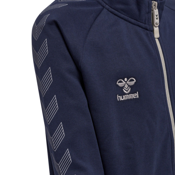 hmlMOVE GRID COTTON ZIP JACKET KIDS