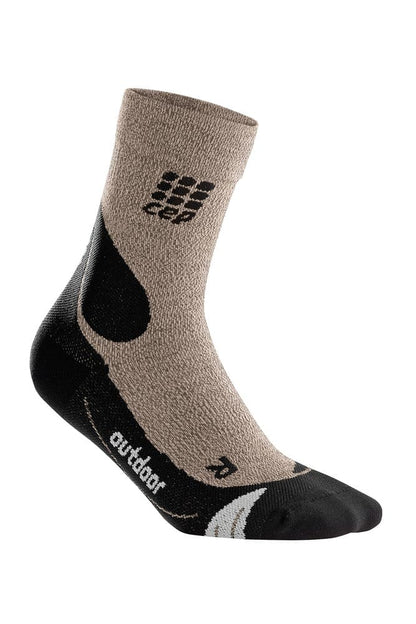 CEP HIKING LIGHT MERINO KOMPRESSION MID-CUT STRUMPOR, DAM