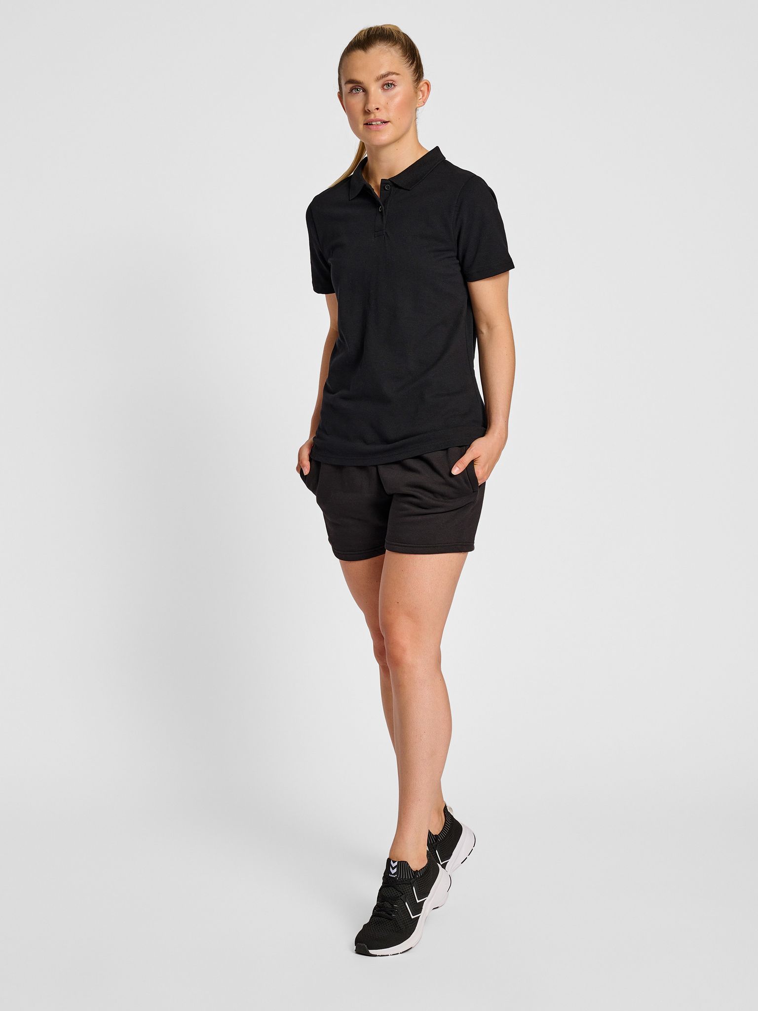 hmlRED CLASSIC POLO WOMAN
