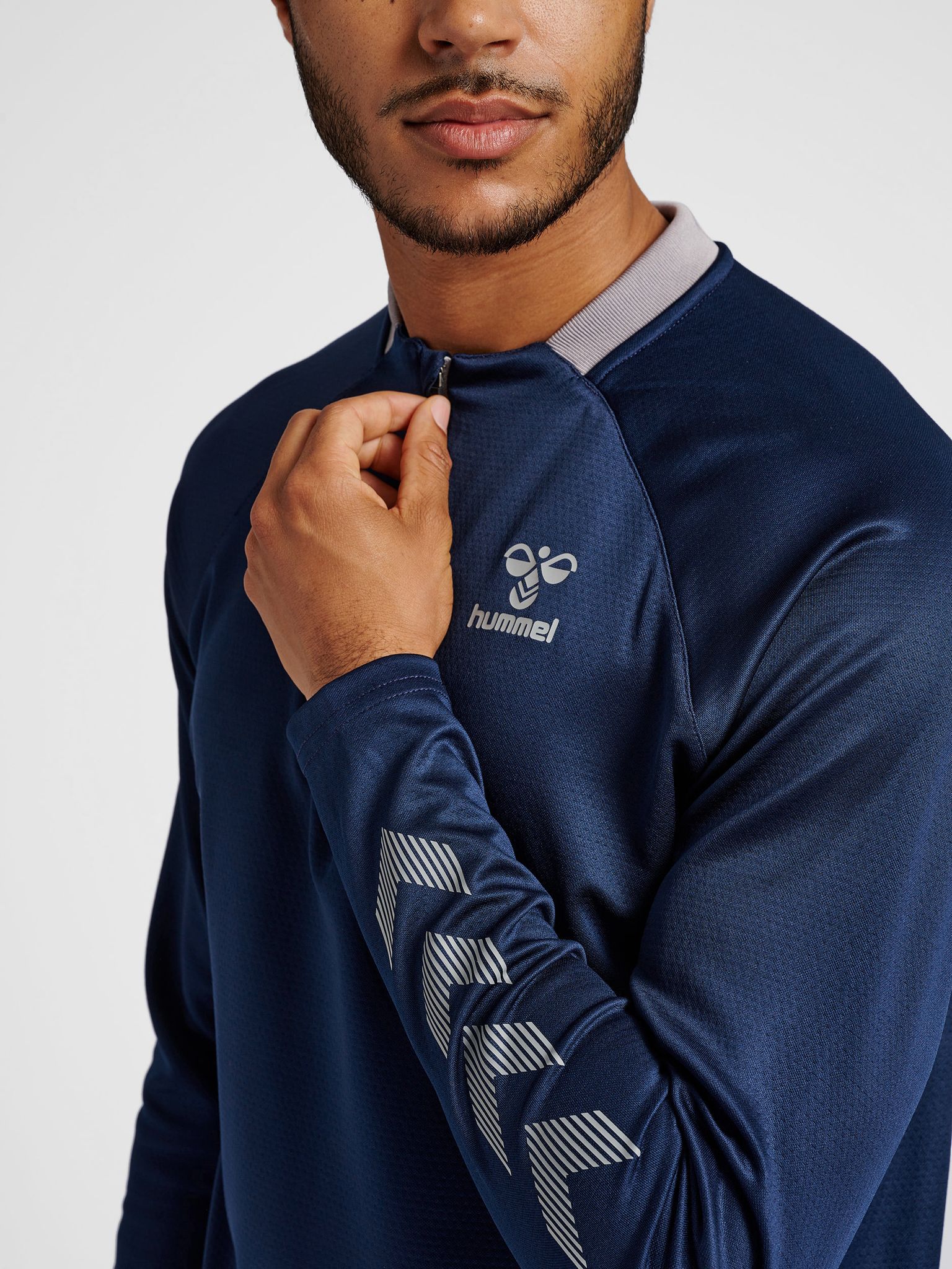 hmlGG12 ACTION HALF ZIP SWEAT