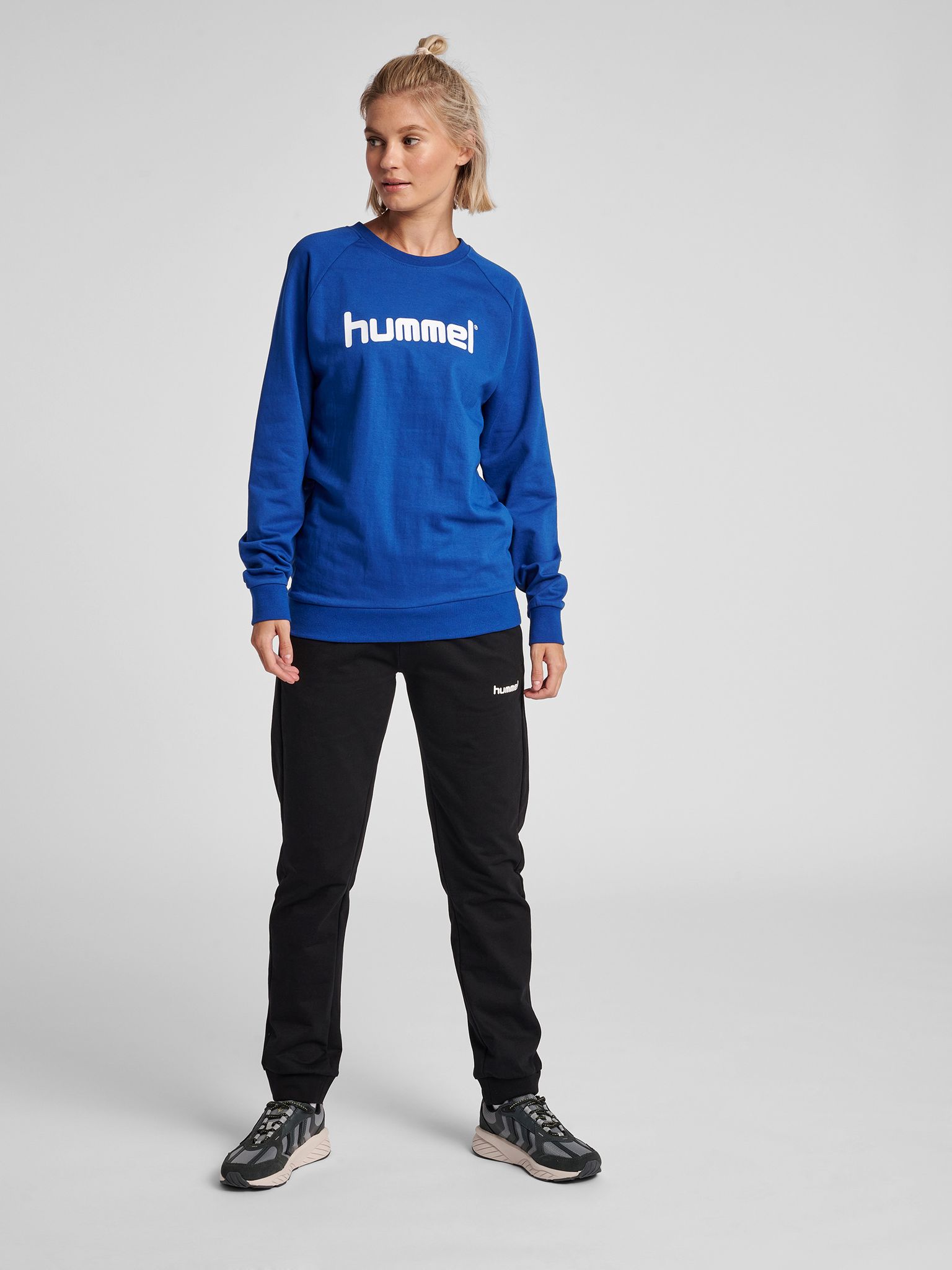 HMLGO COTTON LOGO SWEATSHIRT WOMAN