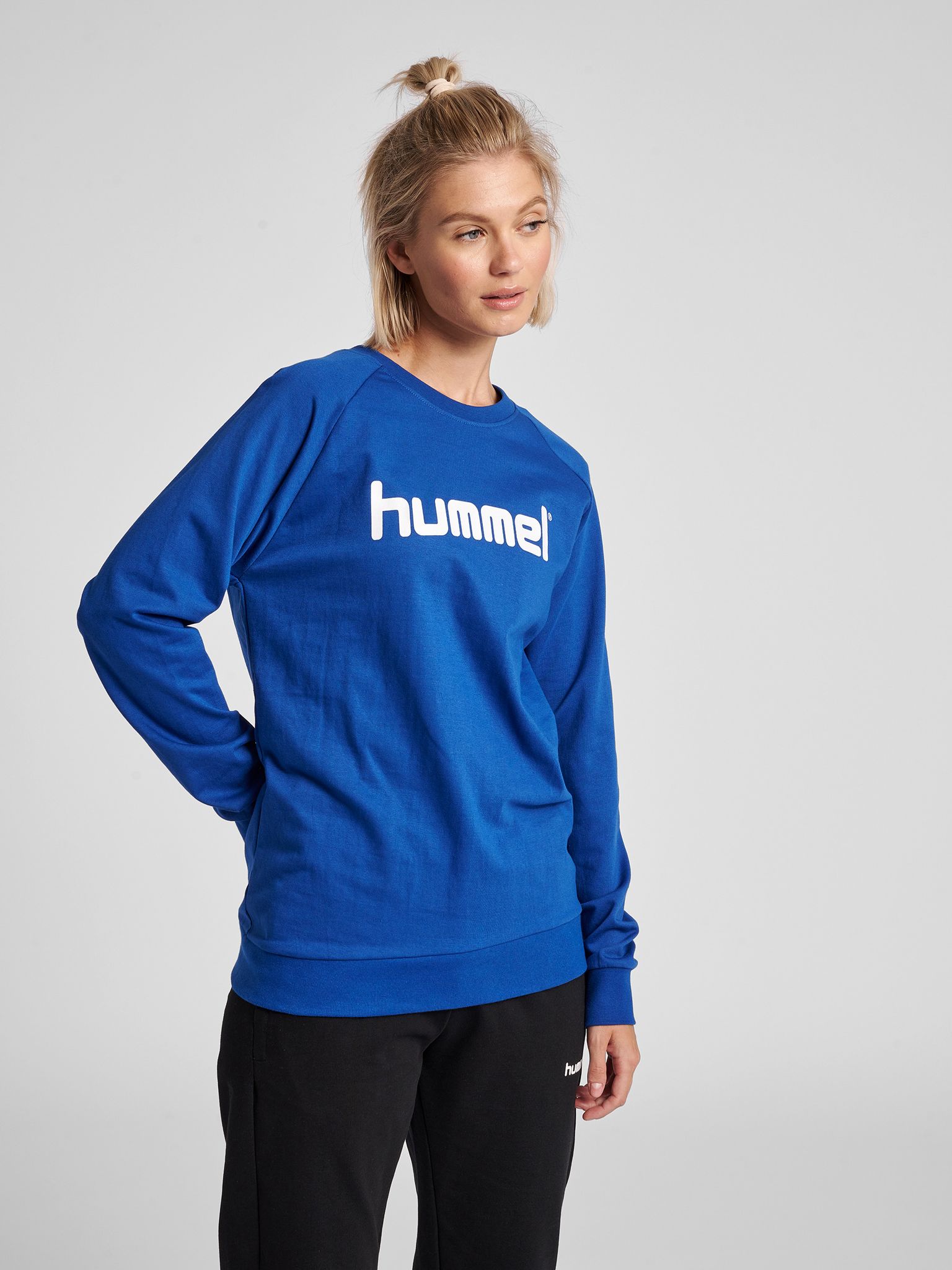 HMLGO COTTON LOGO SWEATSHIRT WOMAN