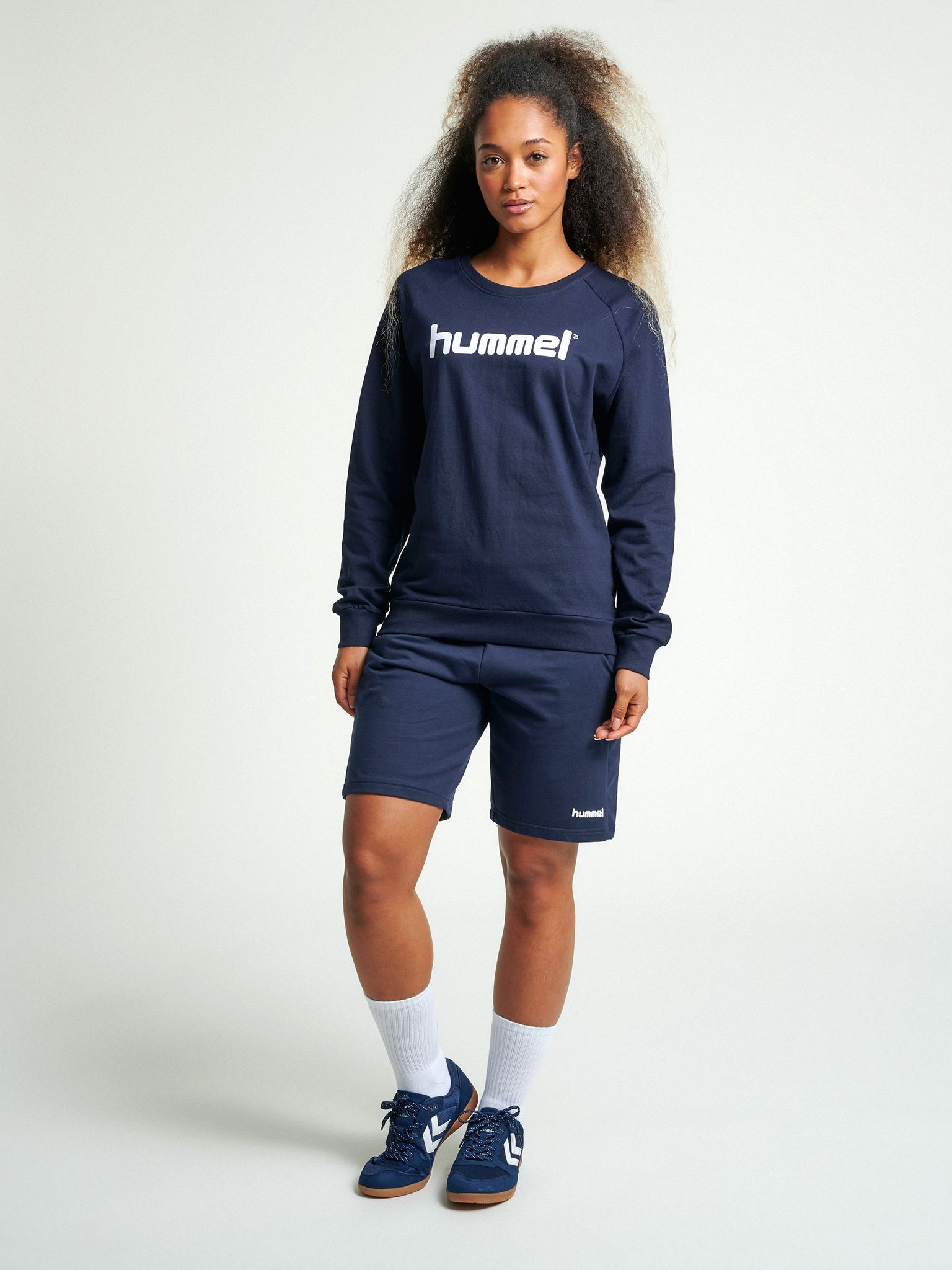 HMLGO COTTON LOGO SWEATSHIRT WOMAN