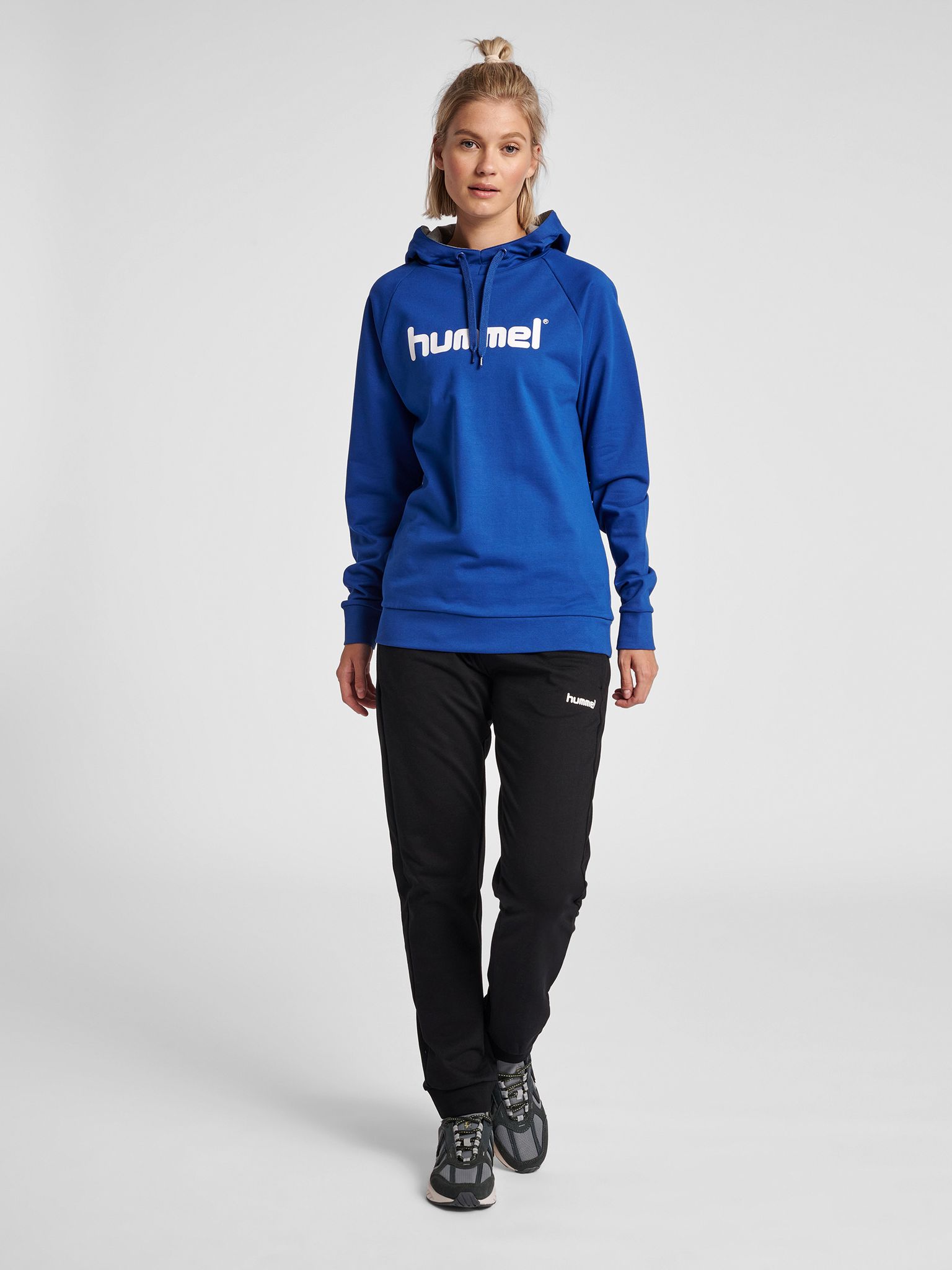 HMLGO COTTON LOGO HOODIE WOMAN