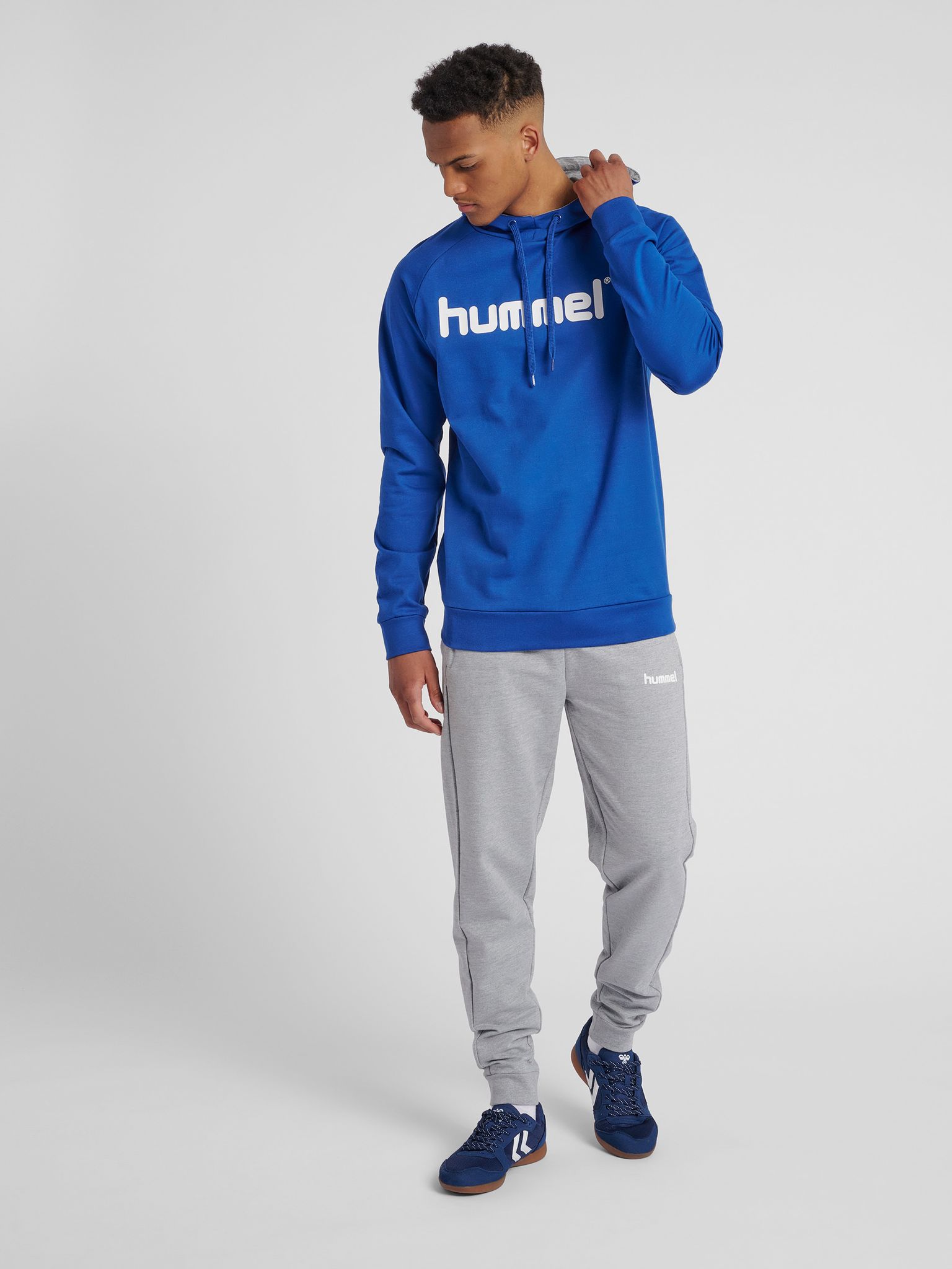 HMLGO COTTON LOGO HOODIE