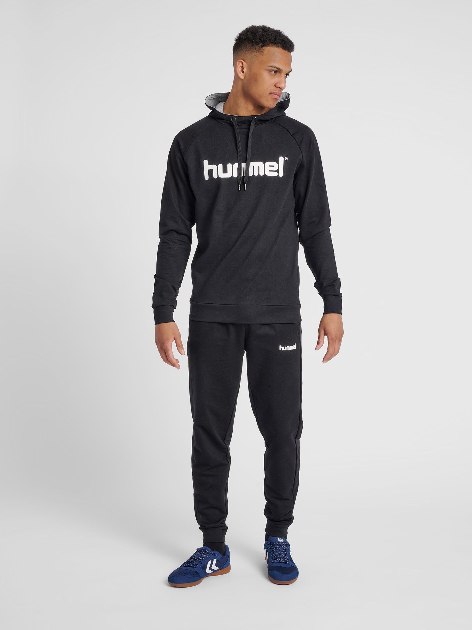 HMLGO COTTON LOGO HOODIE