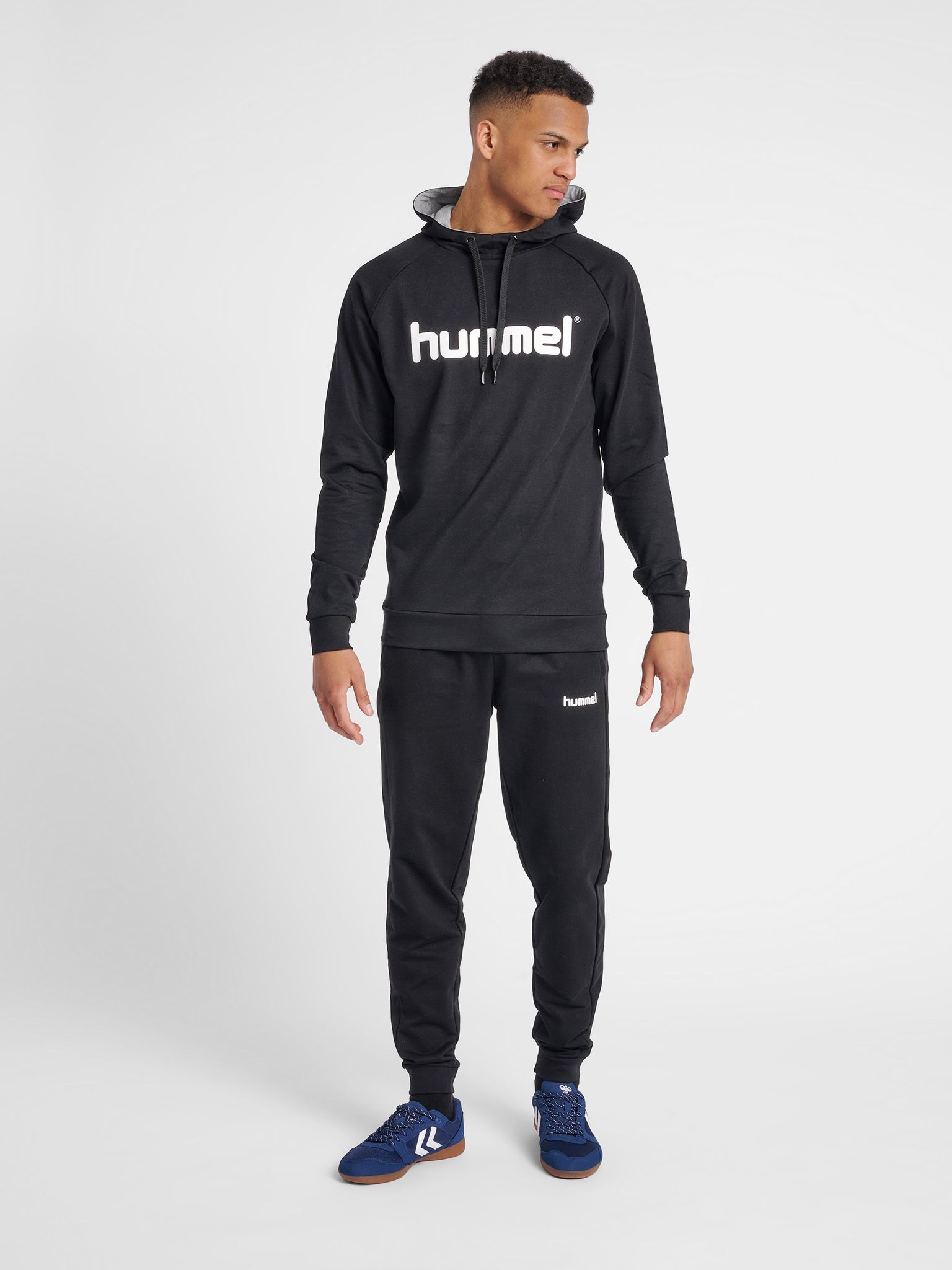 HMLGO COTTON LOGO HOODIE