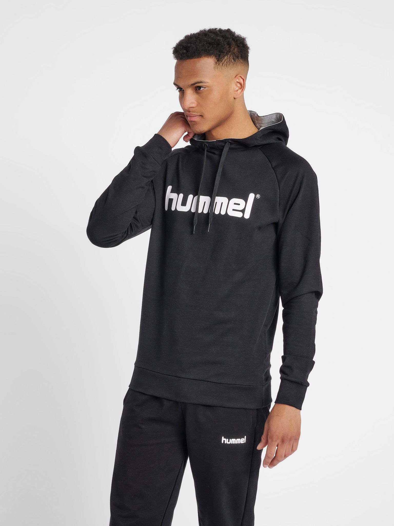 HMLGO COTTON LOGO HOODIE