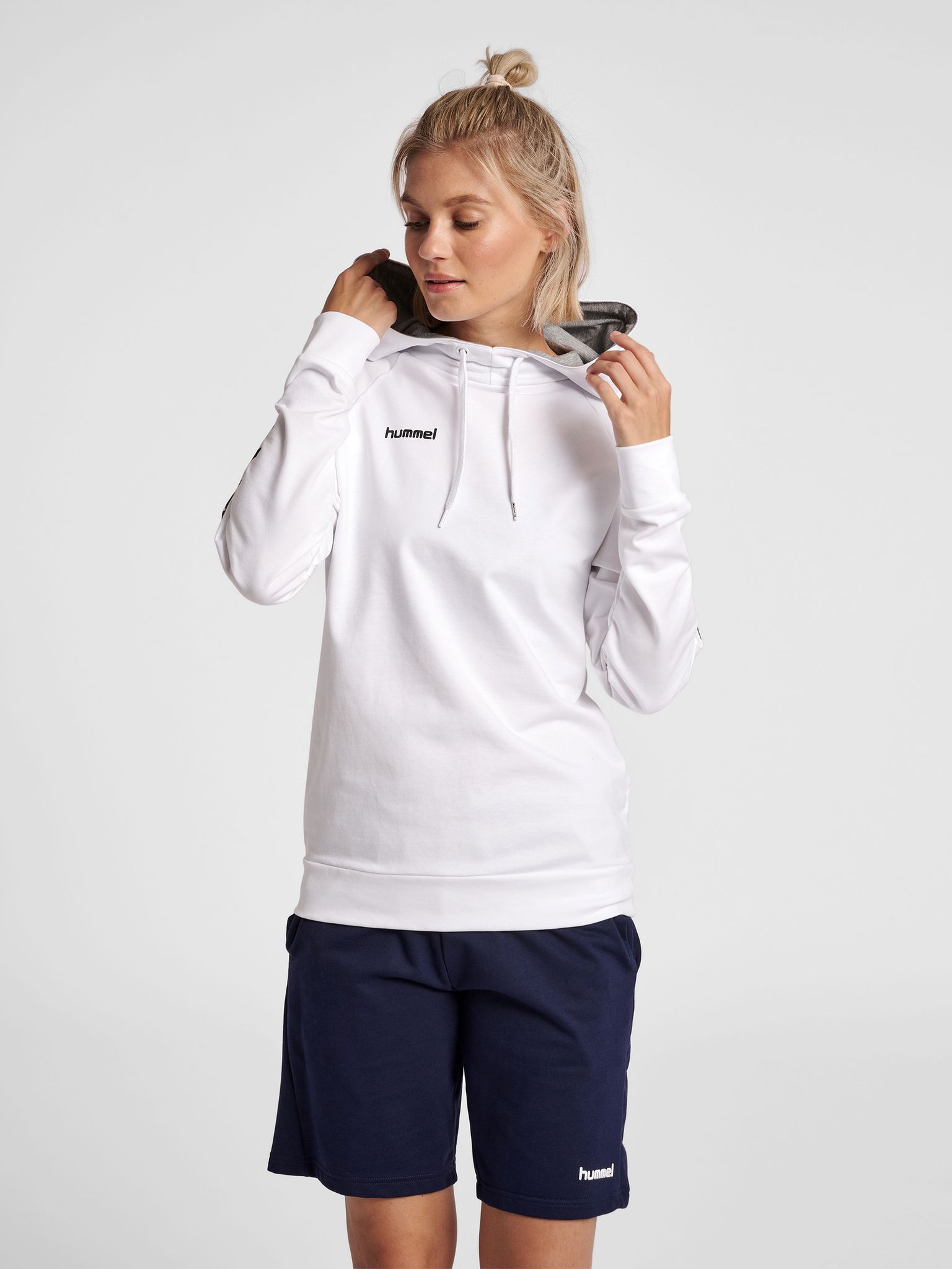 HMLGO COTTON HOODIE WOMAN