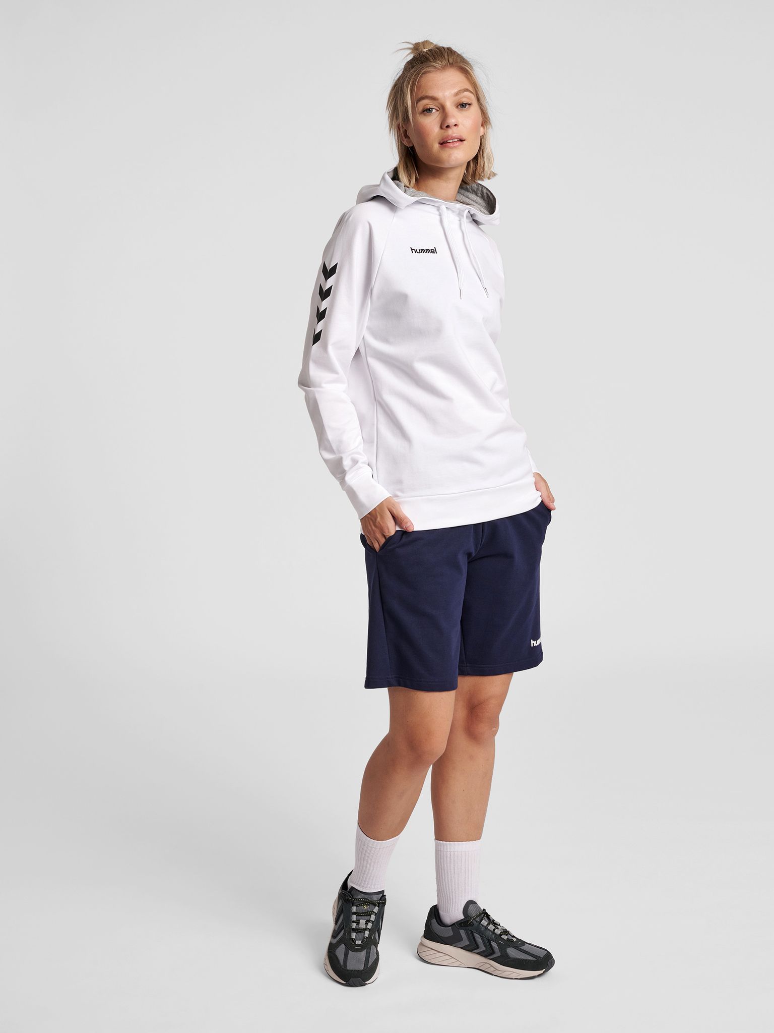 HMLGO COTTON HOODIE WOMAN