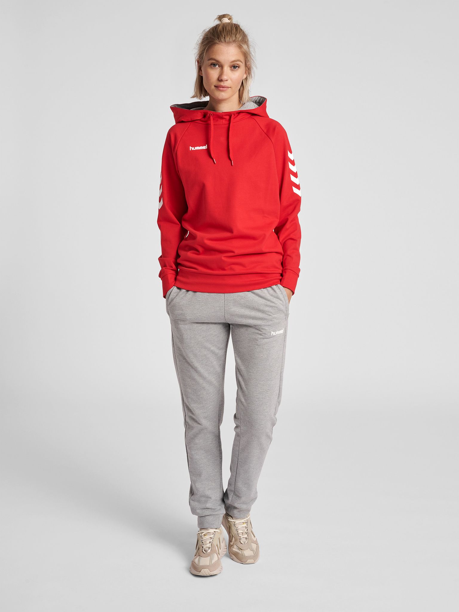 HMLGO COTTON HOODIE WOMAN