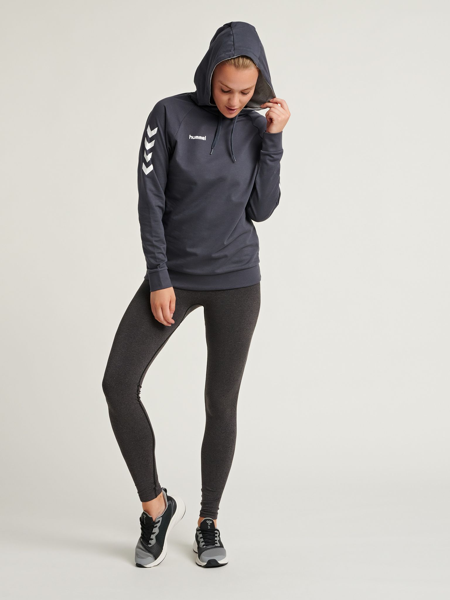 HMLGO COTTON HOODIE WOMAN