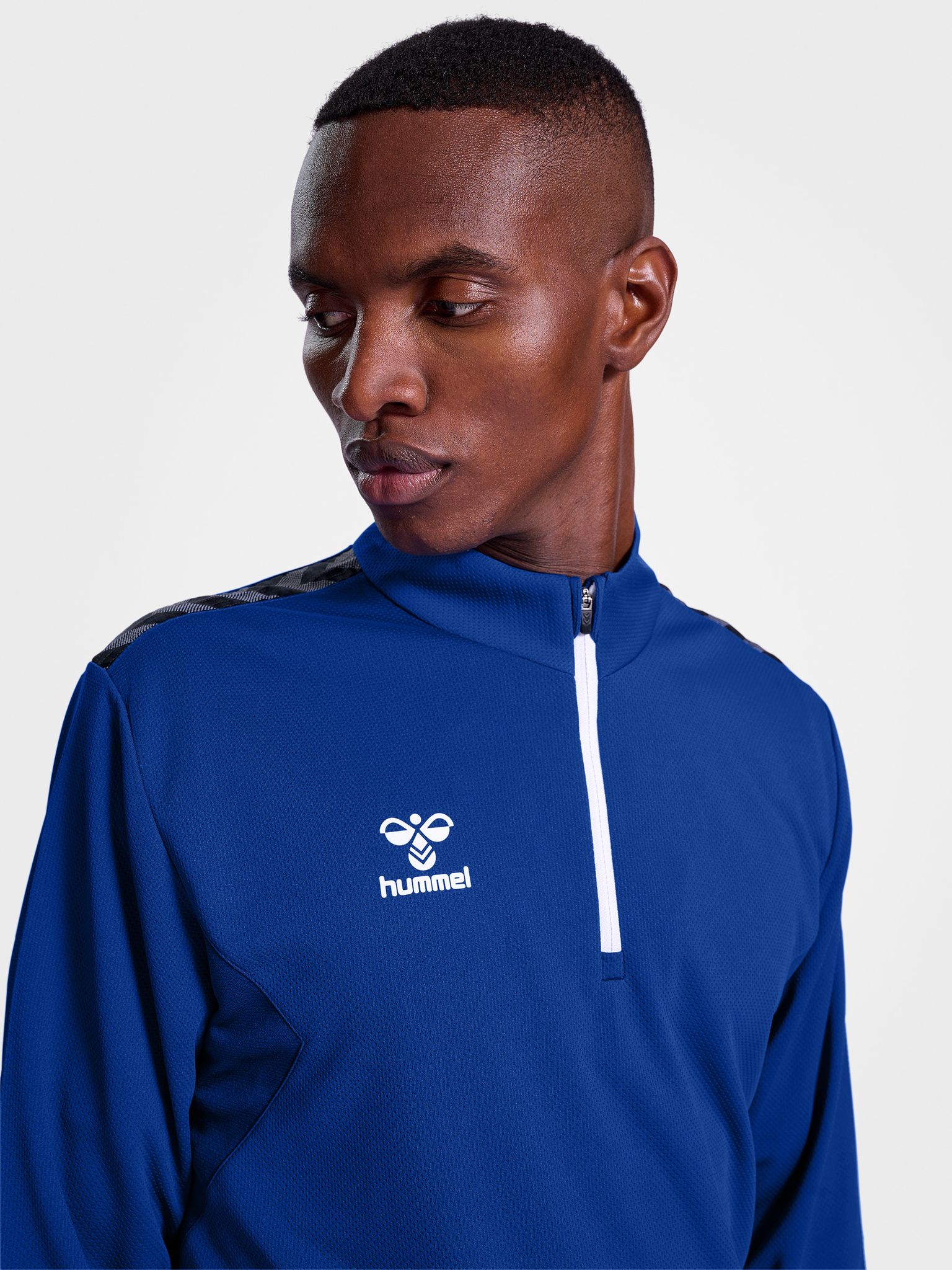hmlAUTHENTIC PL HALF ZIP SWEAT