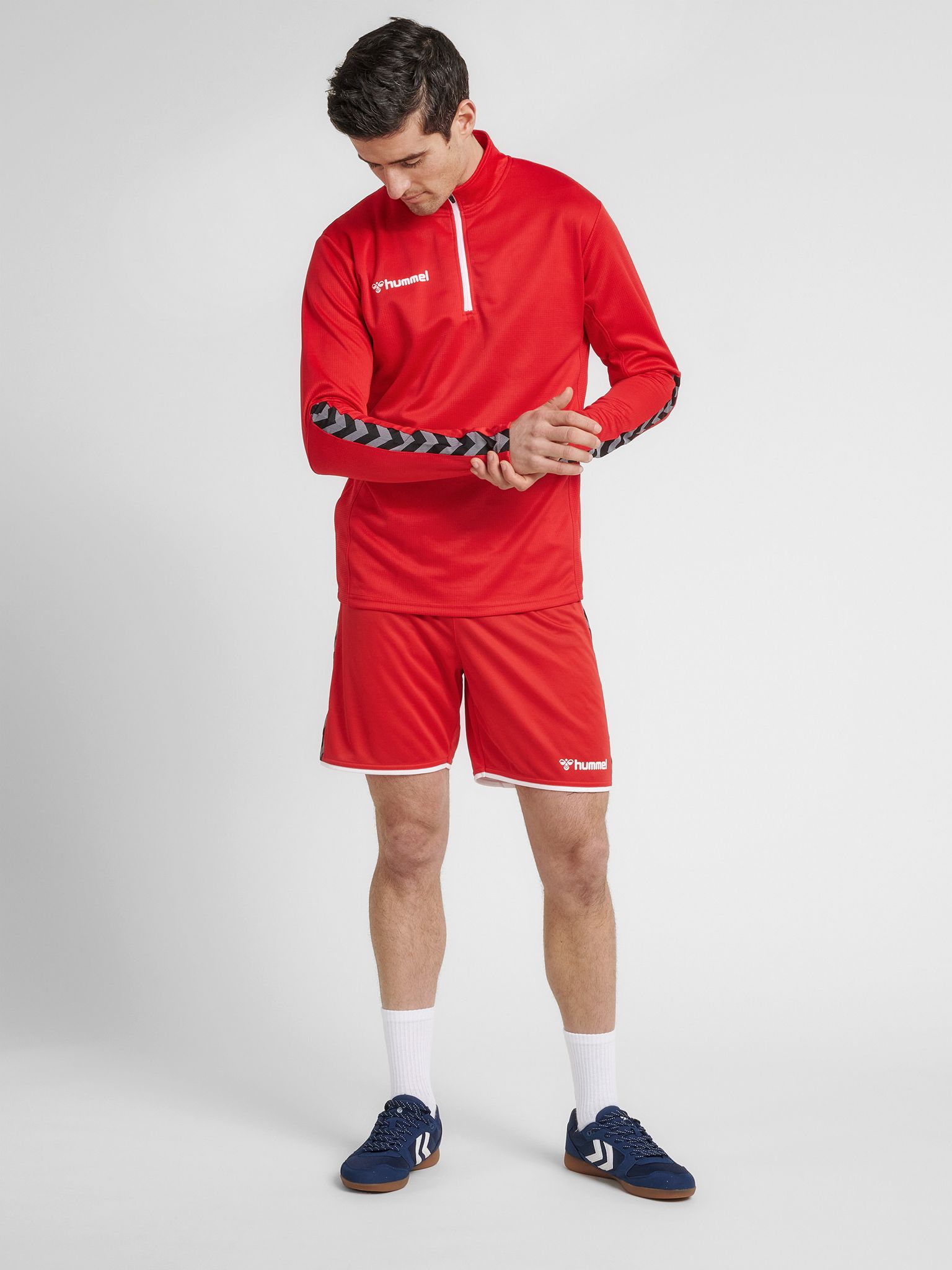 hmlAUTHENTIC HALF ZIP SWEATSHIRT