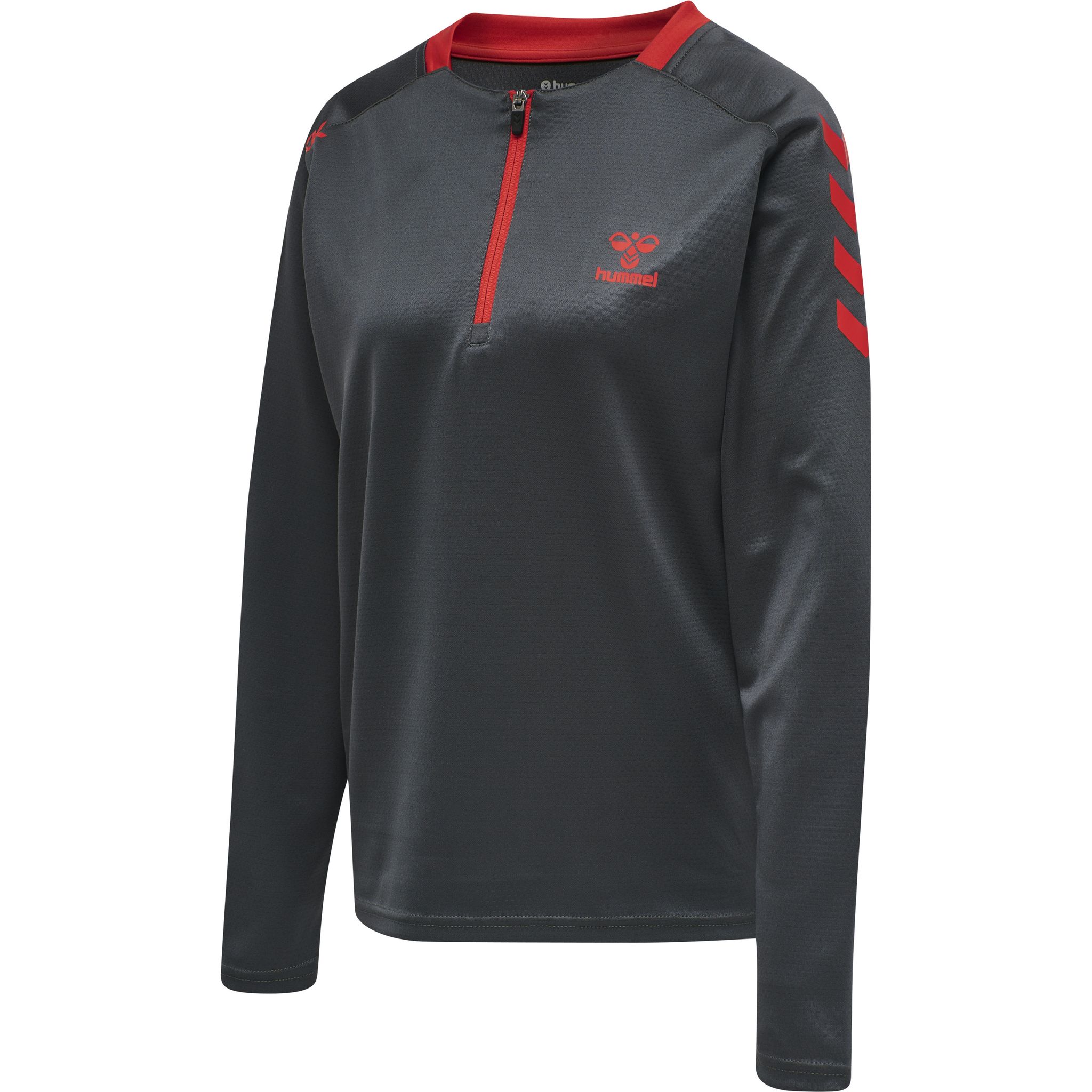 hmlACTION POLY HALF ZIP SWEAT WOMAN
