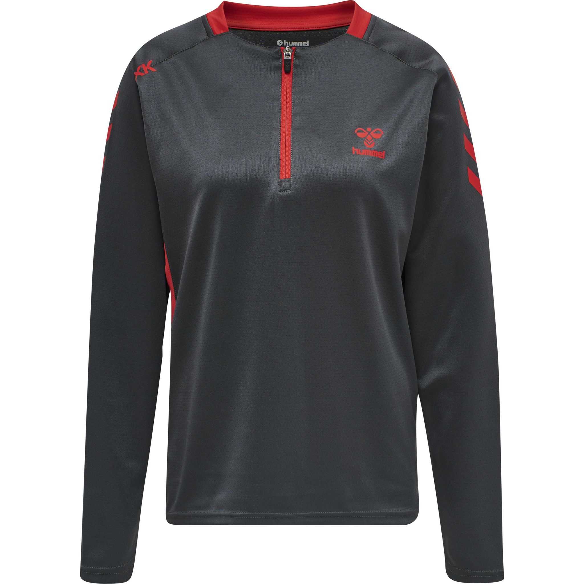 hmlACTION POLY HALF ZIP SWEAT WOMAN