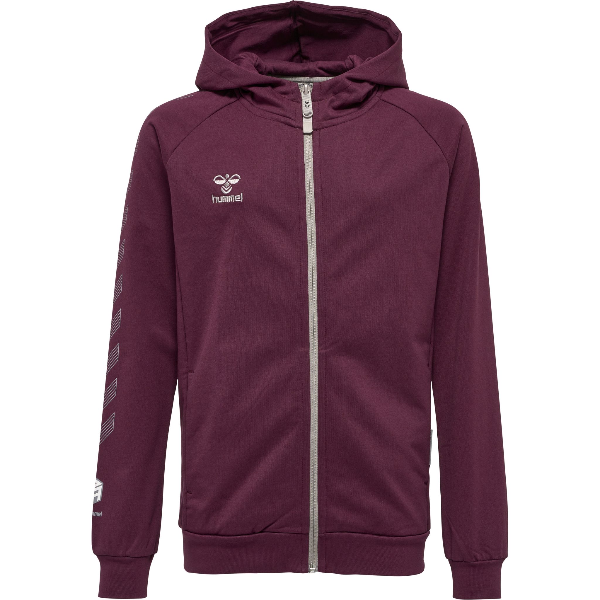 hmlMOVE GRID COTTON ZIP HOODIE KIDS