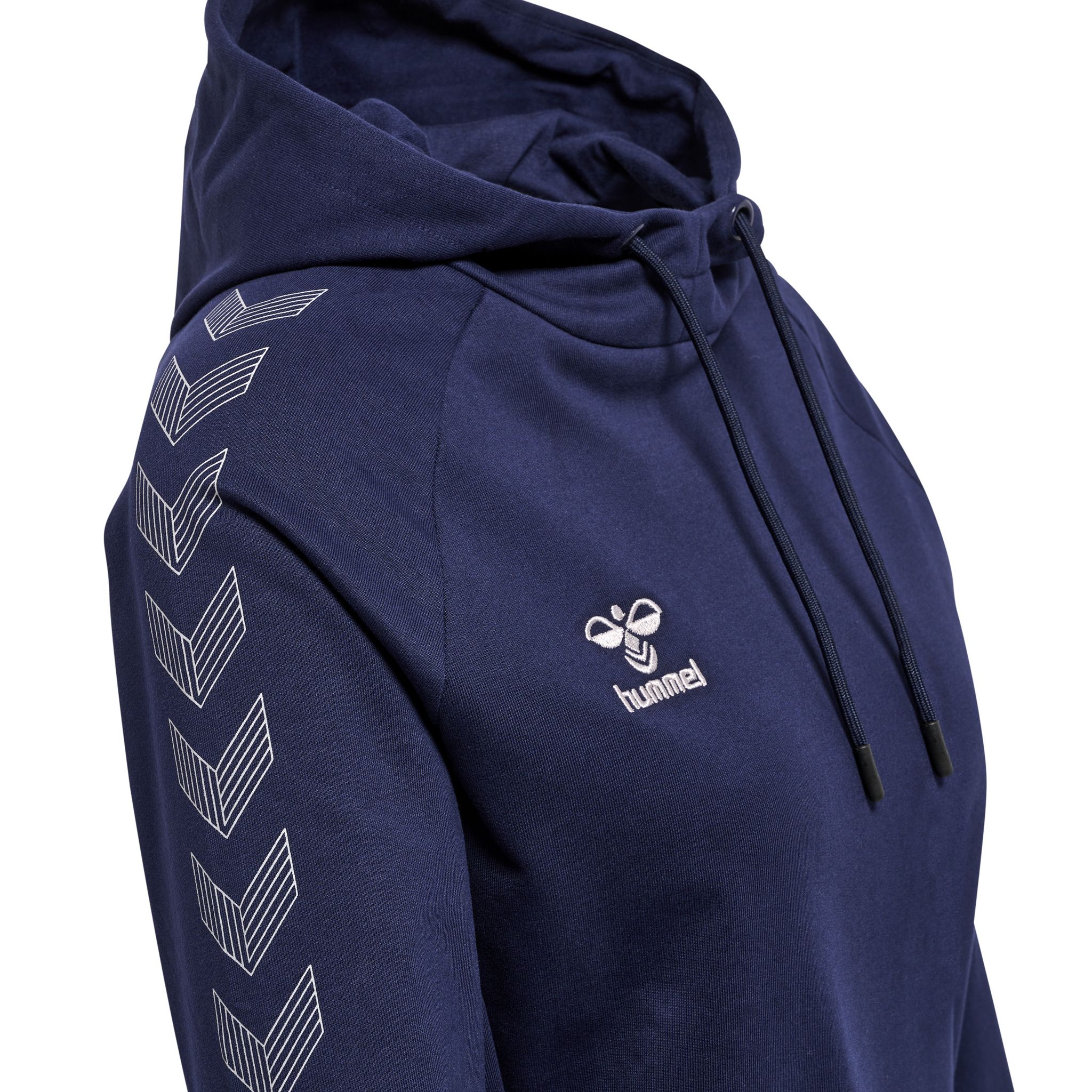 hmlMOVE GRID COTTON HOODIE WOMAN
