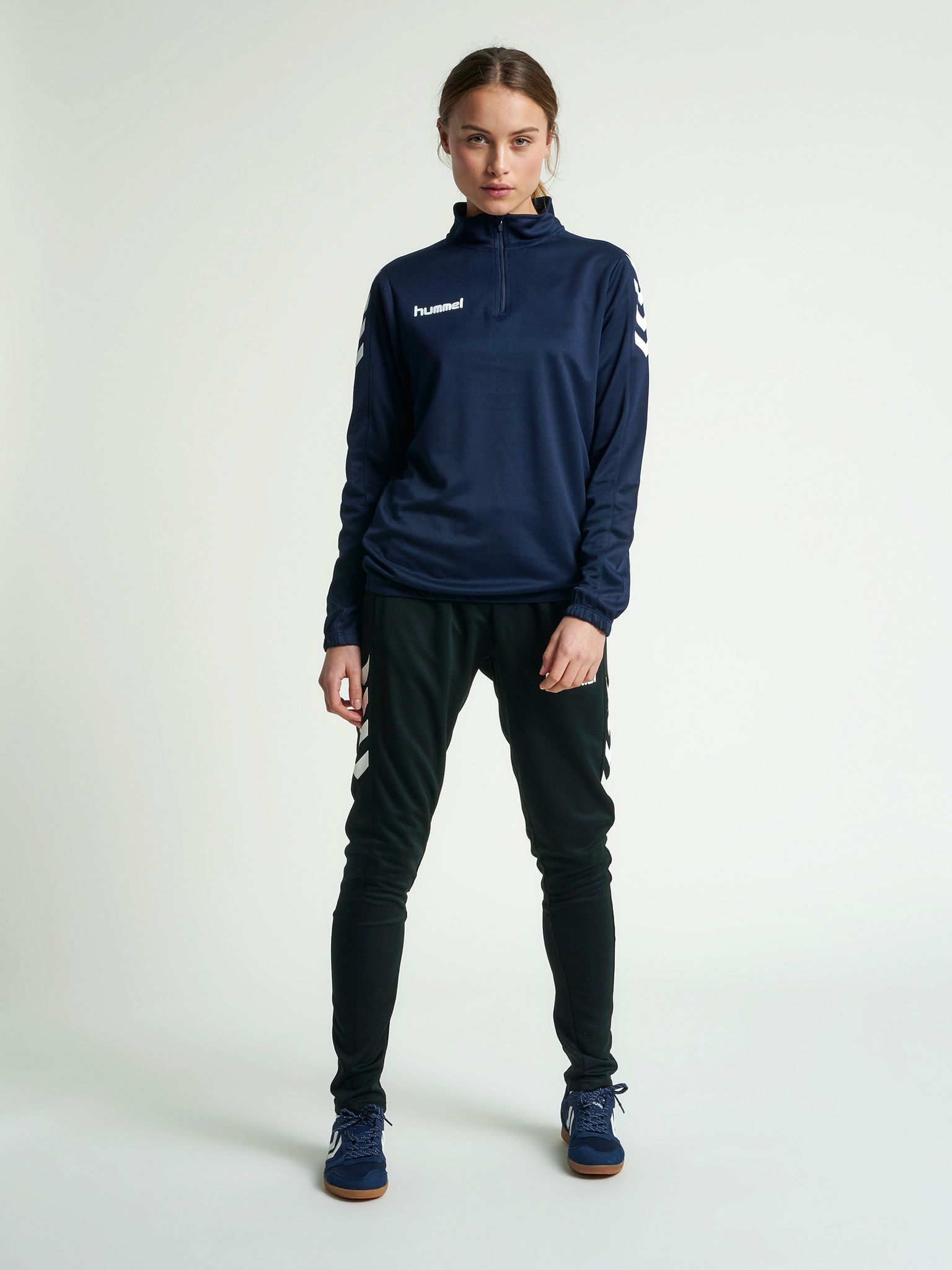 CORE POLY HALF ZIP SWEATSHIRT WOMAN