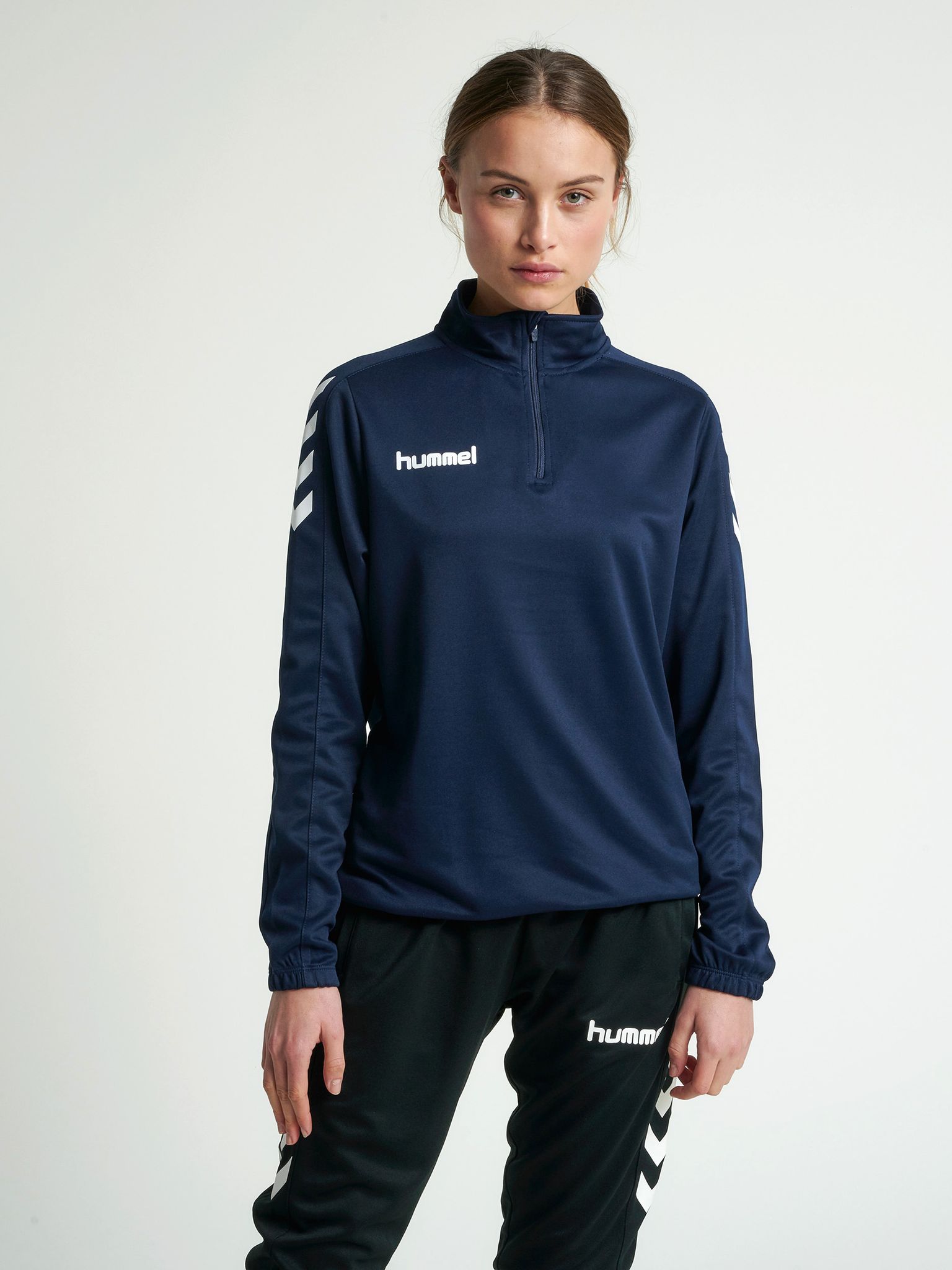 CORE POLY HALF ZIP SWEATSHIRT WOMAN