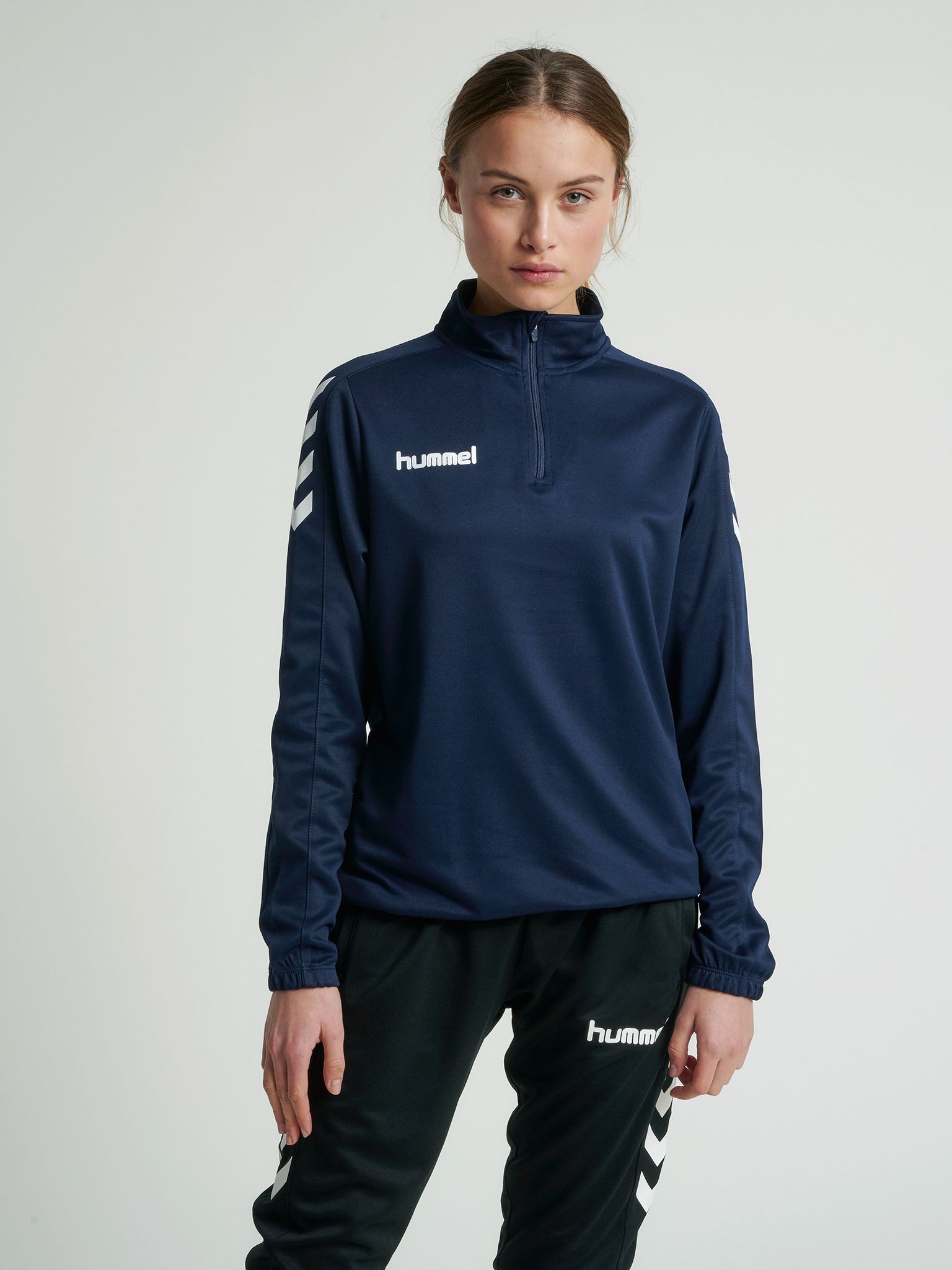CORE POLY HALF ZIP SWEATSHIRT WOMAN
