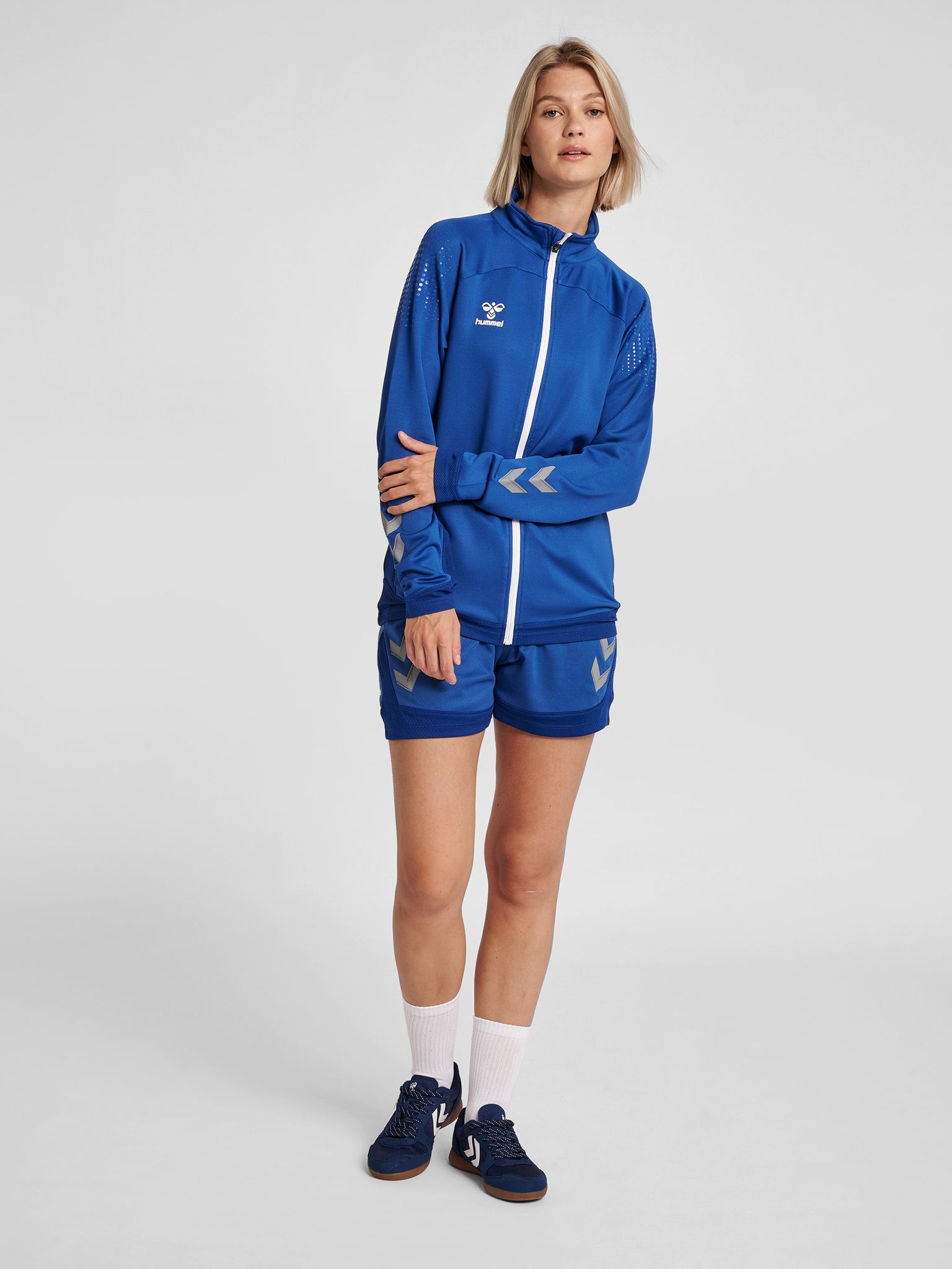 hmlLEAD WOMEN POLY ZIP JACKET