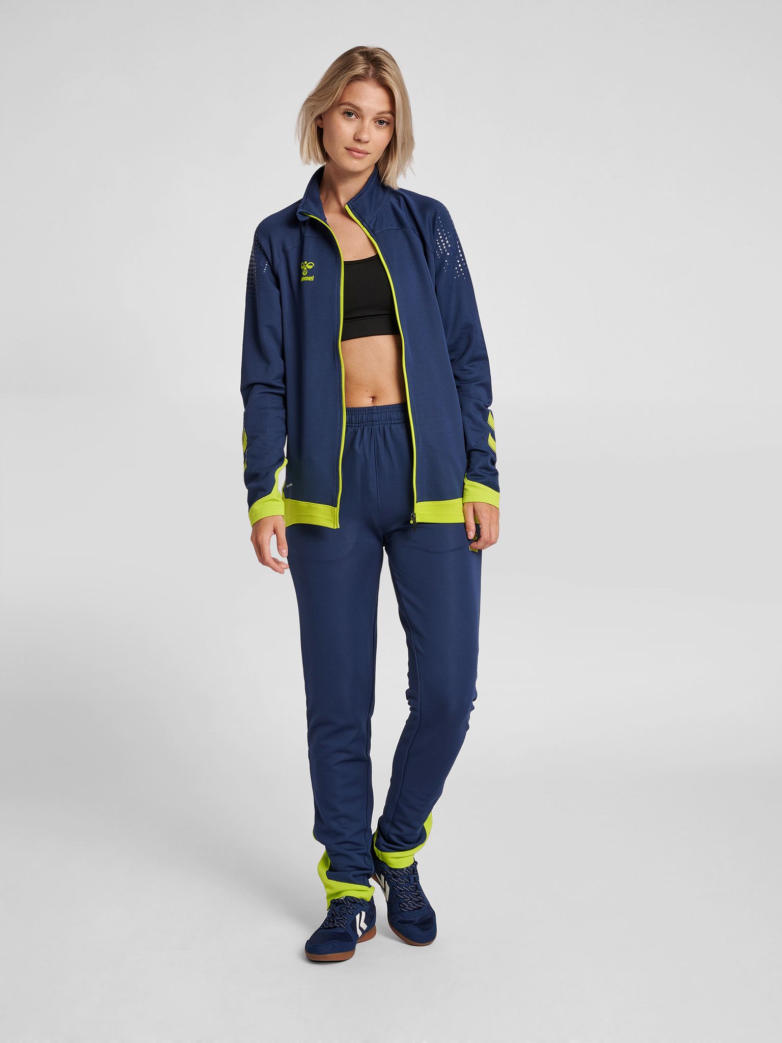 hmlLEAD WOMEN POLY ZIP JACKET