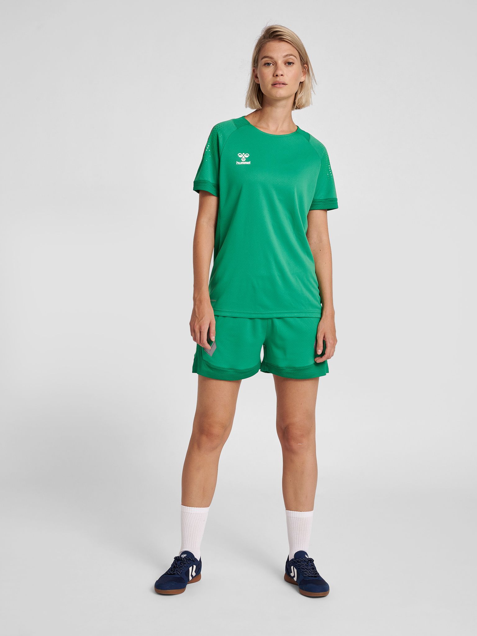 hmlLEAD S/S POLY JERSEY WOMEN