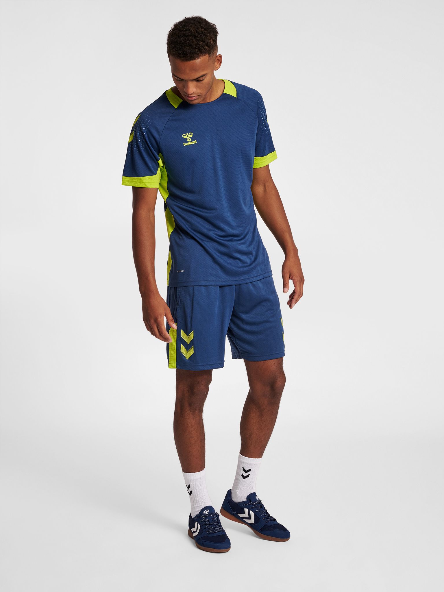 hmlLEAD S/S POLY JERSEY