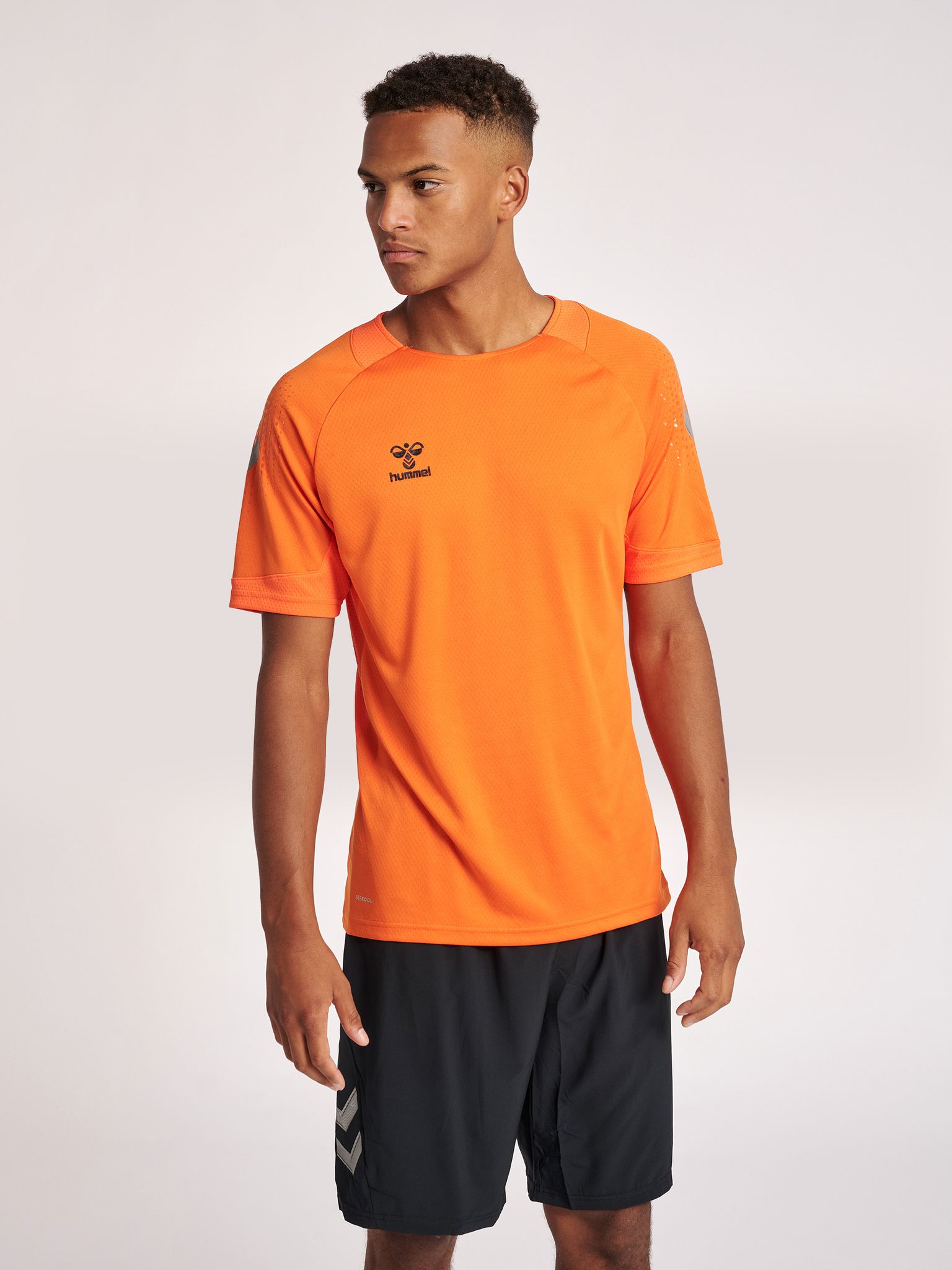 hmlLEAD S/S POLY JERSEY
