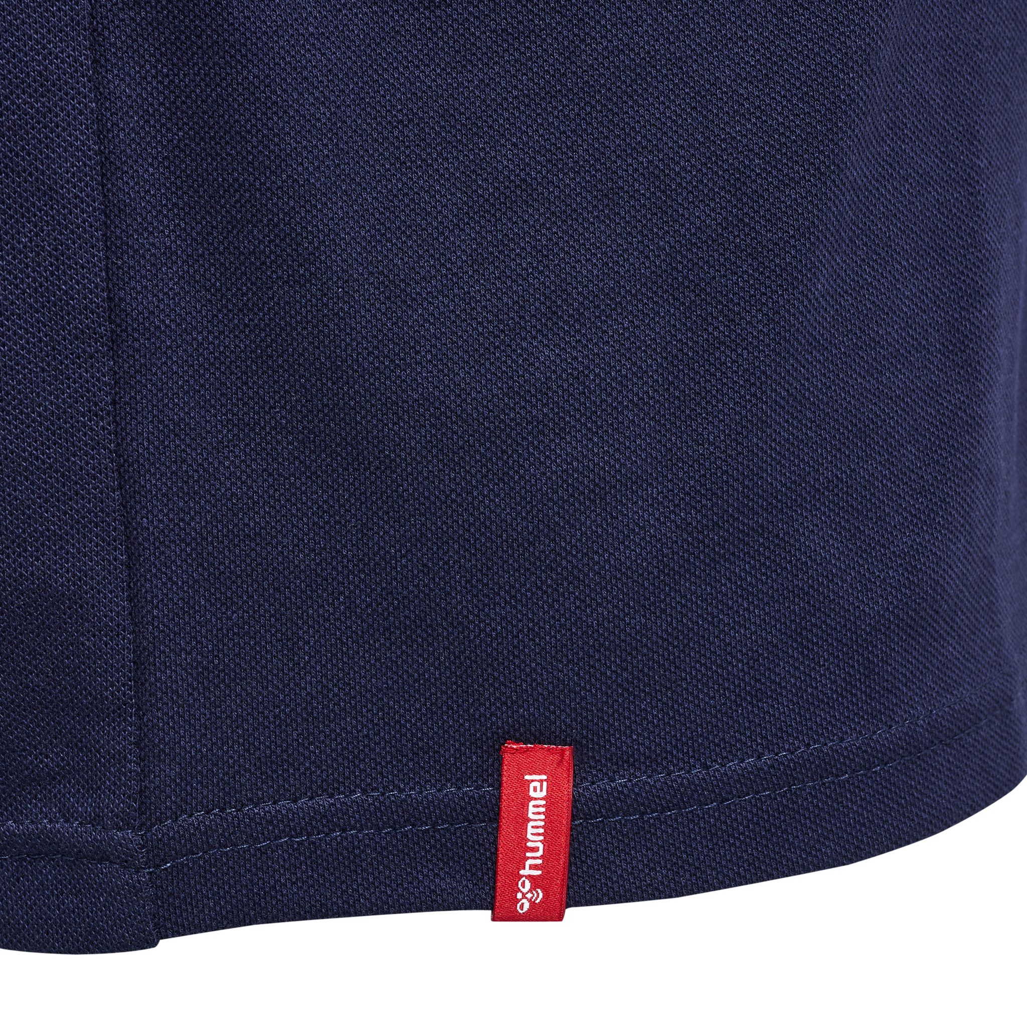 hmlRED STRETCH POLO