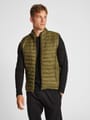 hmlRED QUILTED WAISTCOAT