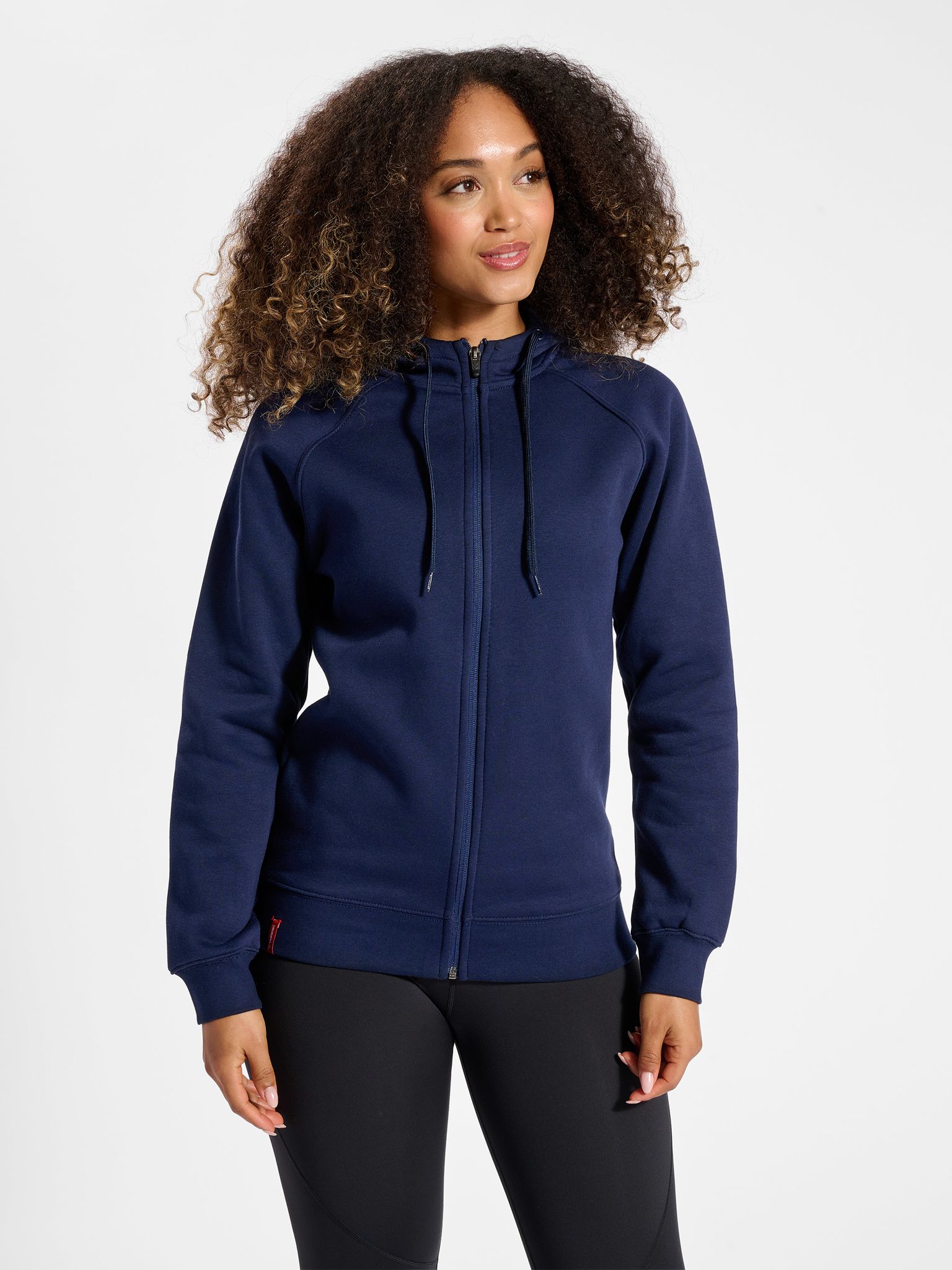 hmlRED HEAVY ZIP HOODIE WOMAN