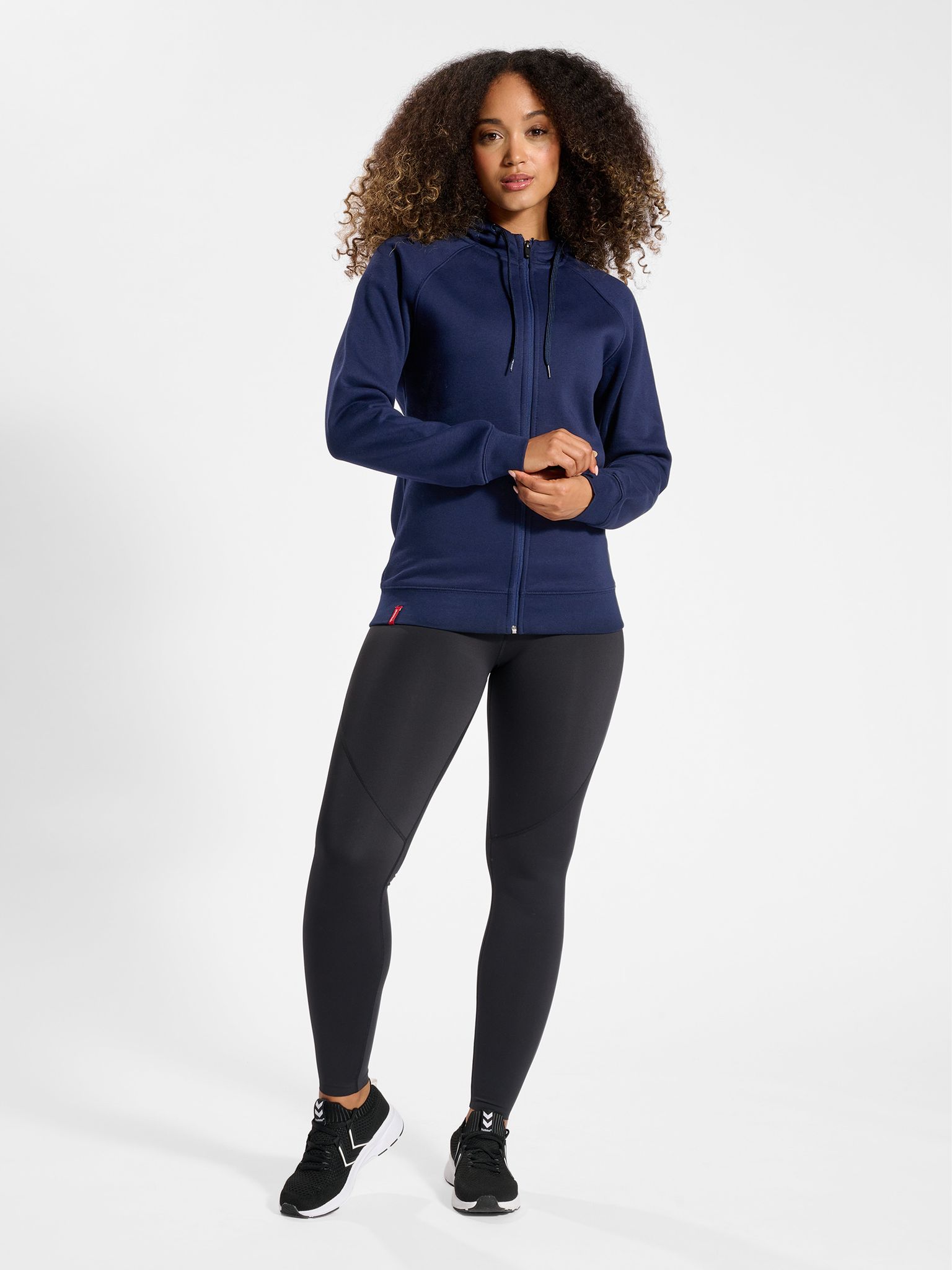 hmlRED HEAVY ZIP HOODIE WOMAN