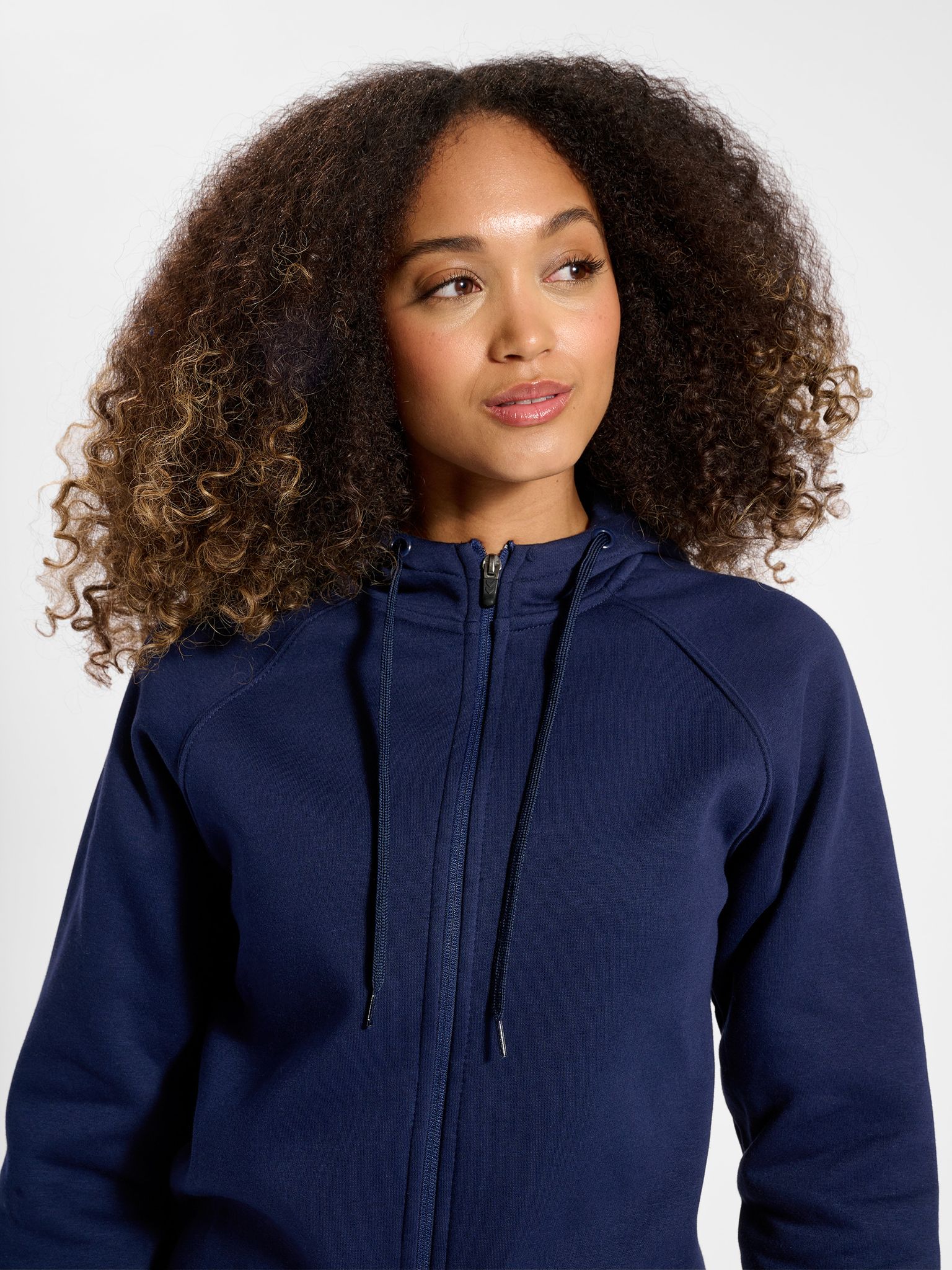 hmlRED HEAVY ZIP HOODIE WOMAN