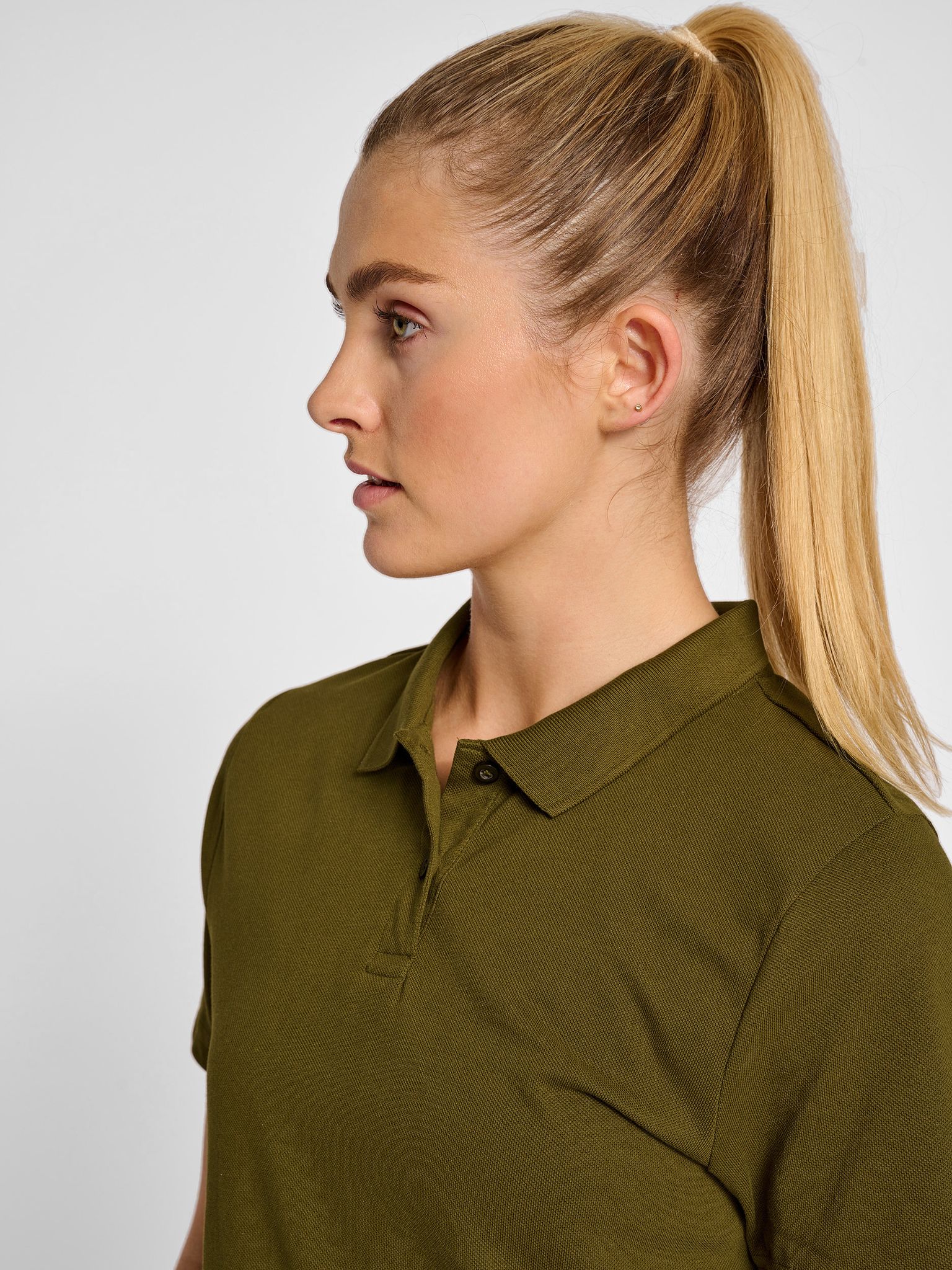 hmlRED CLASSIC POLO WOMAN