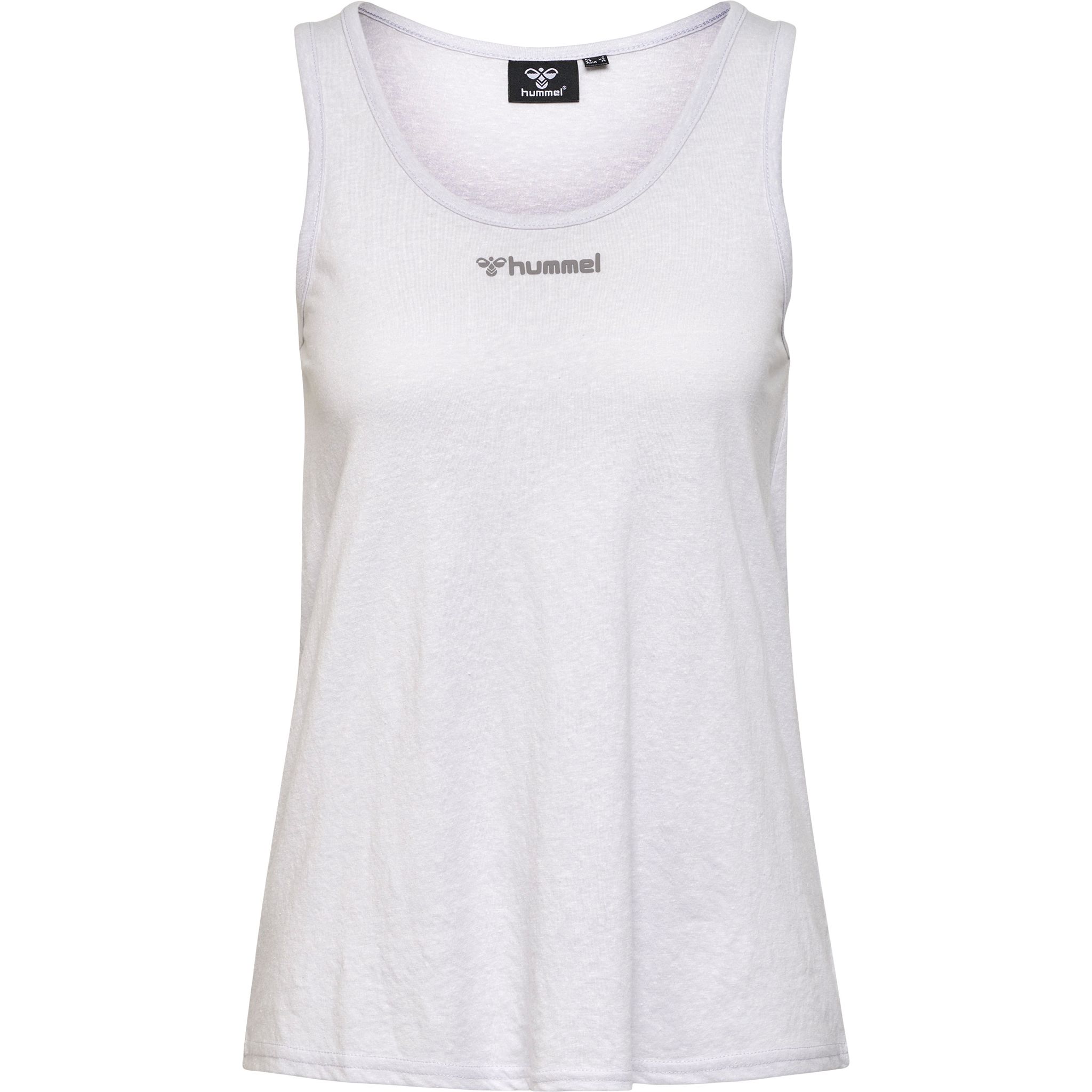 hmlZANDRA TOP LIGHT GREY MELANGE