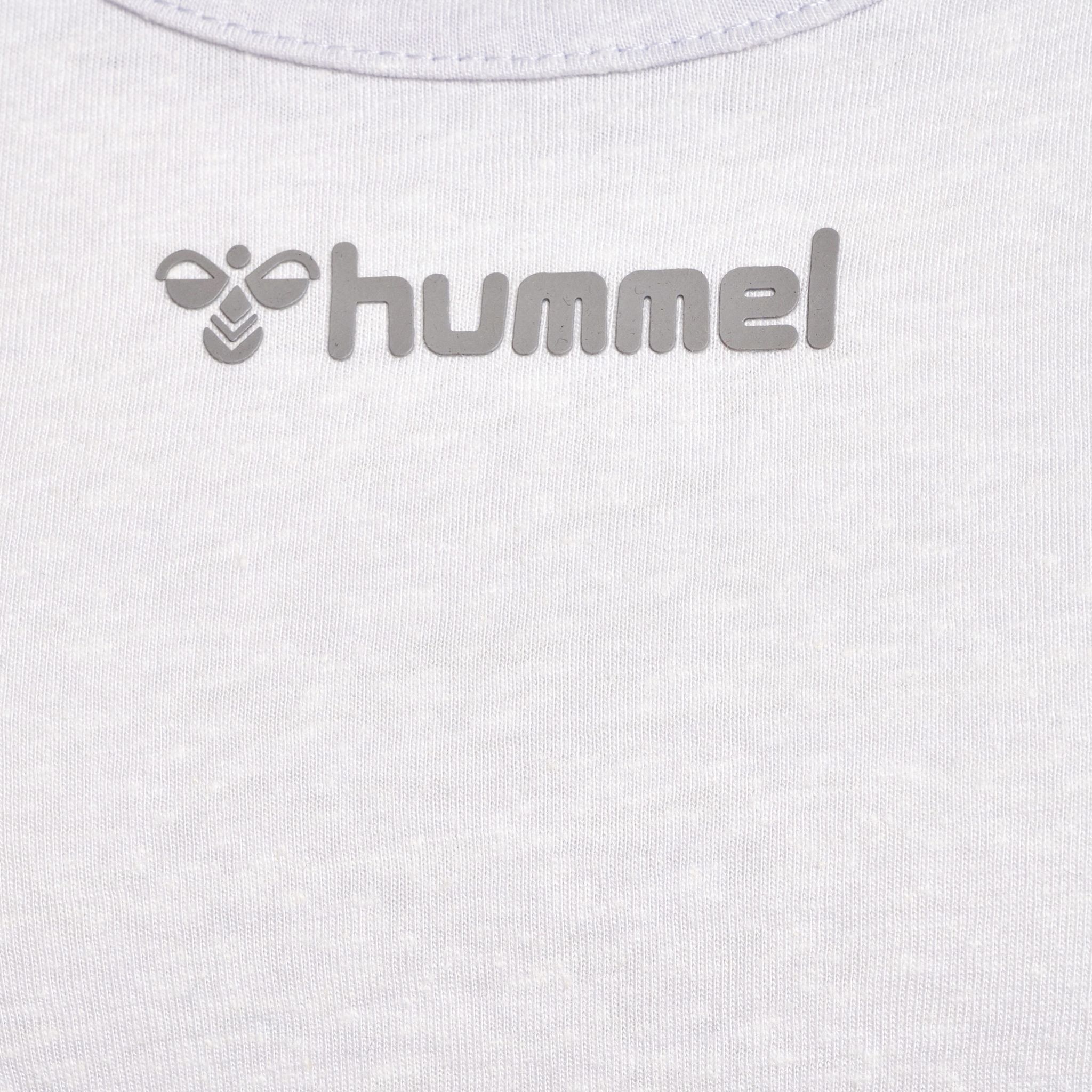 hmlZANDRA TOP LIGHT GREY MELANGE